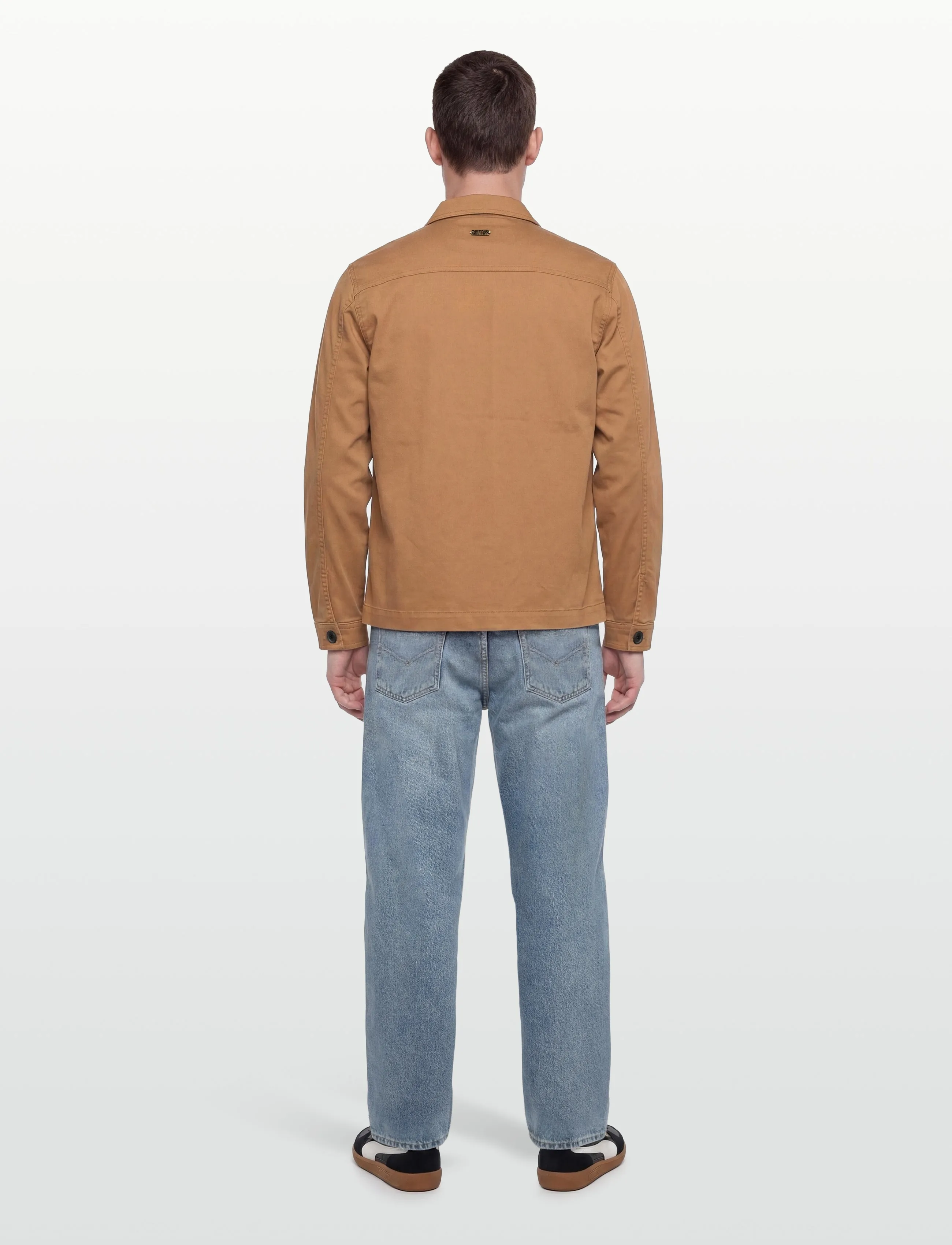 Mos Mosh Gallery - MMGMatteo Soft Overshirt - shop by occasion - toasted coconut - 4