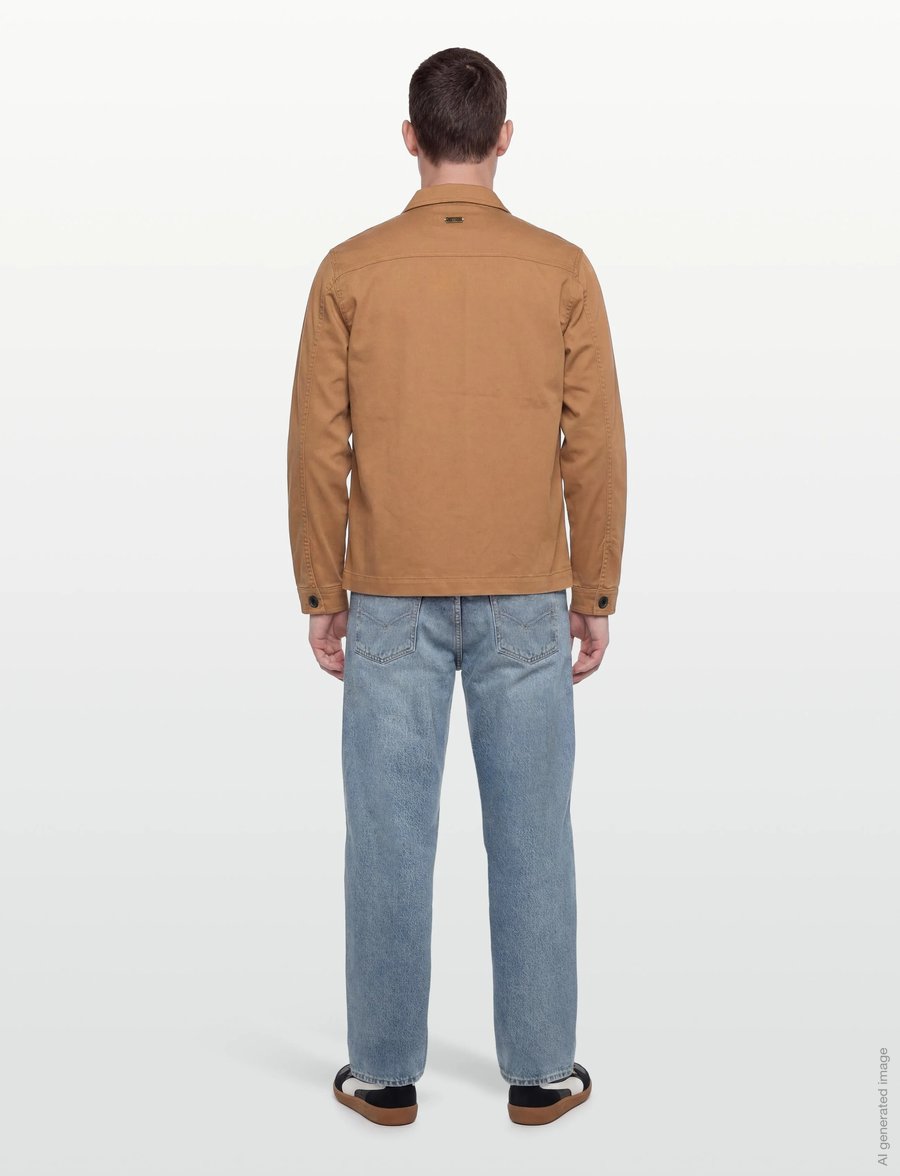 Mos Mosh Gallery - MMGMatteo Soft Overshirt - nach anlass kaufen - toasted coconut - 4