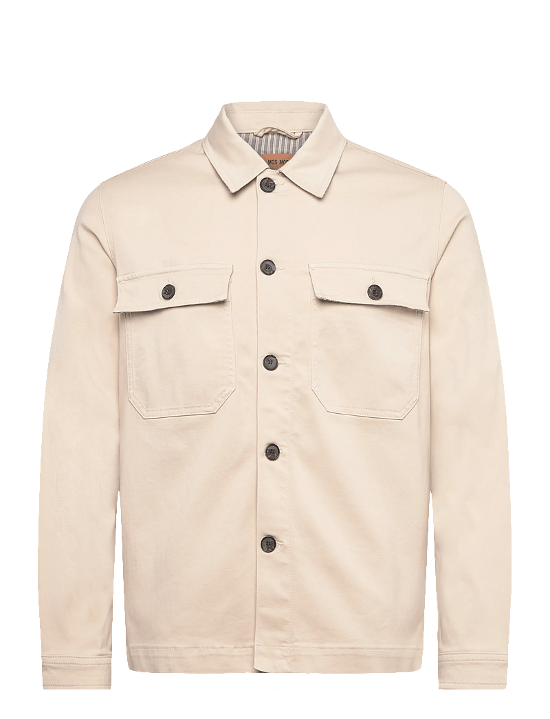 Mos Mosh Gallery - MMGMatteo Soft Overshirt - nach anlass kaufen - warm beige - 0