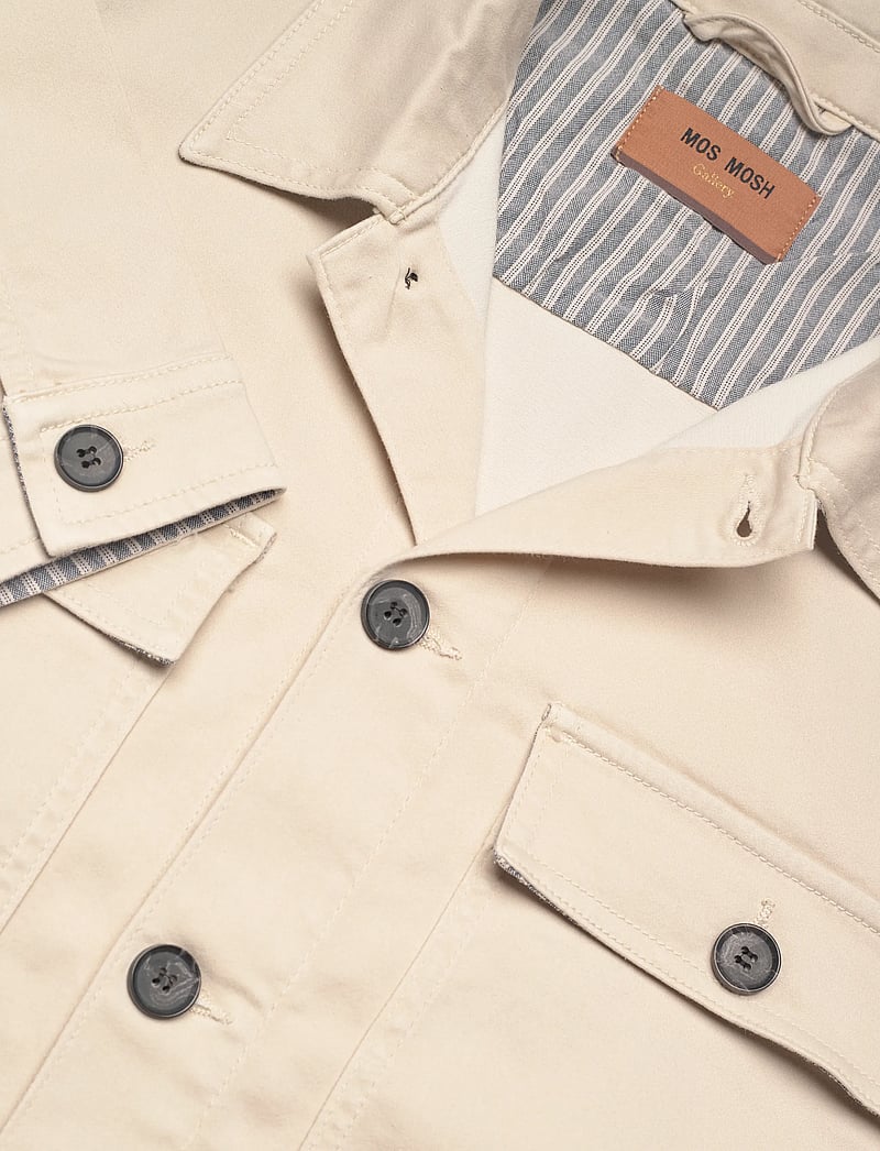 Mos Mosh Gallery - MMGMatteo Soft Overshirt - nach anlass kaufen - warm beige - 2
