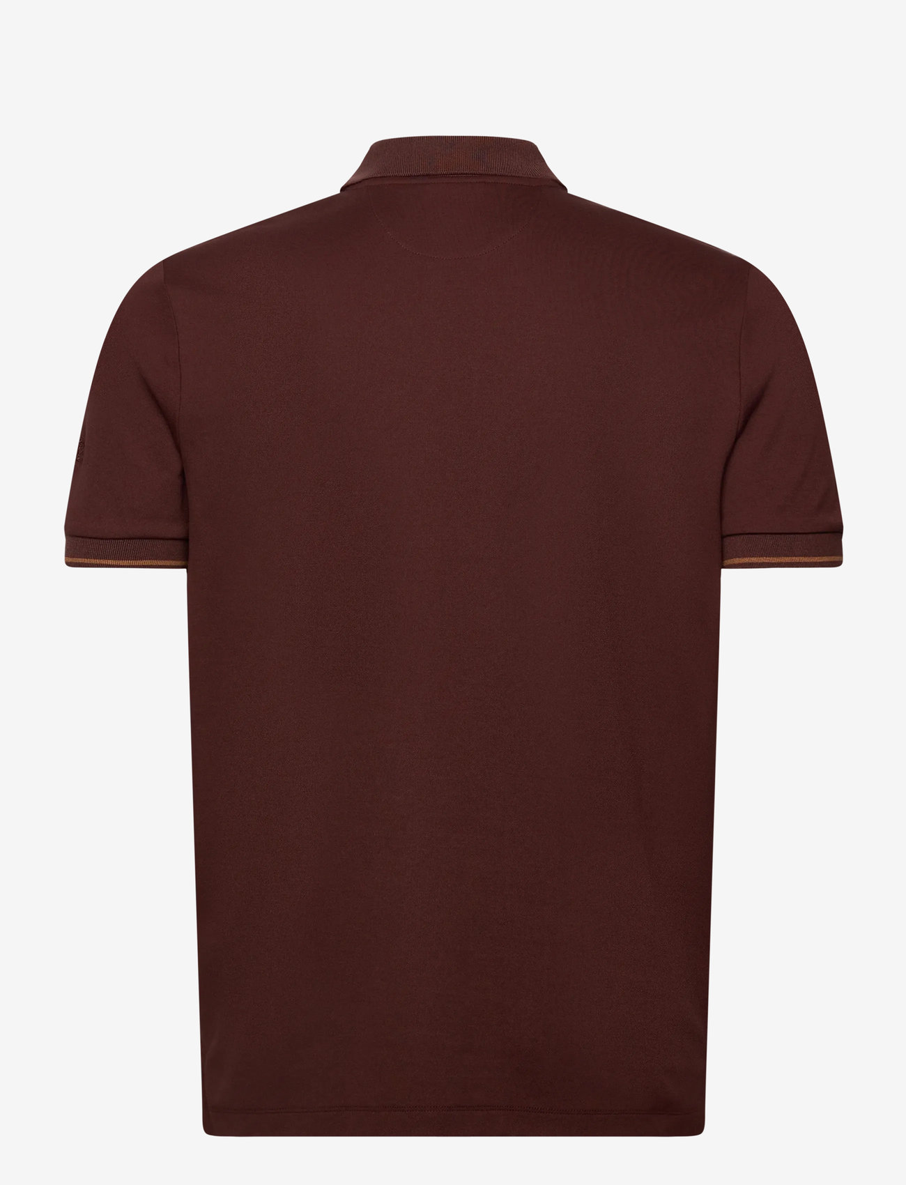 Mos Mosh Gallery - MMGHarvey Polo Ss Tee - kurzärmelig - bitter chocolate - 1