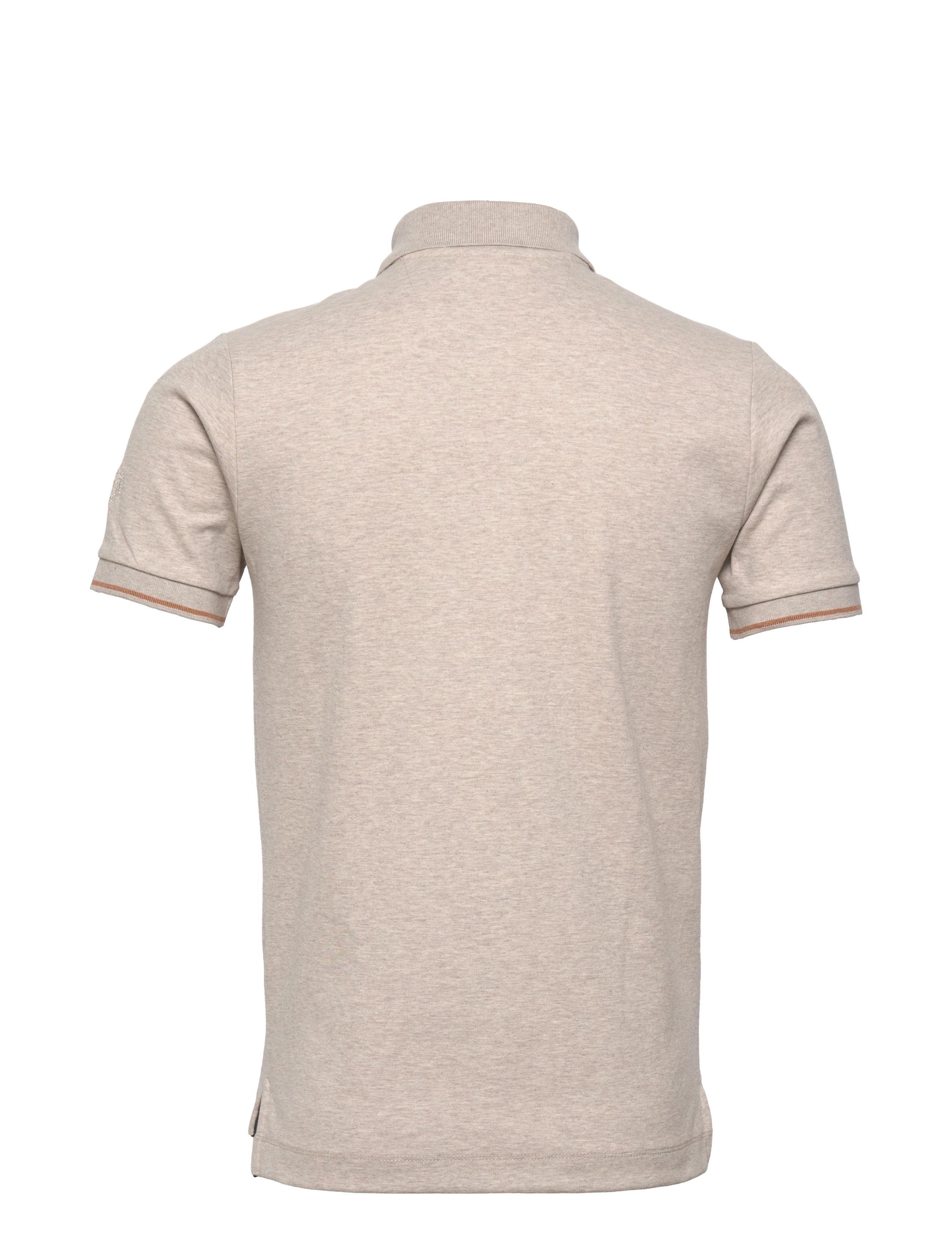 Mos Mosh Gallery - MMGHarvey Polo SS Tee - kortærmede poloer - bleached sand - 1