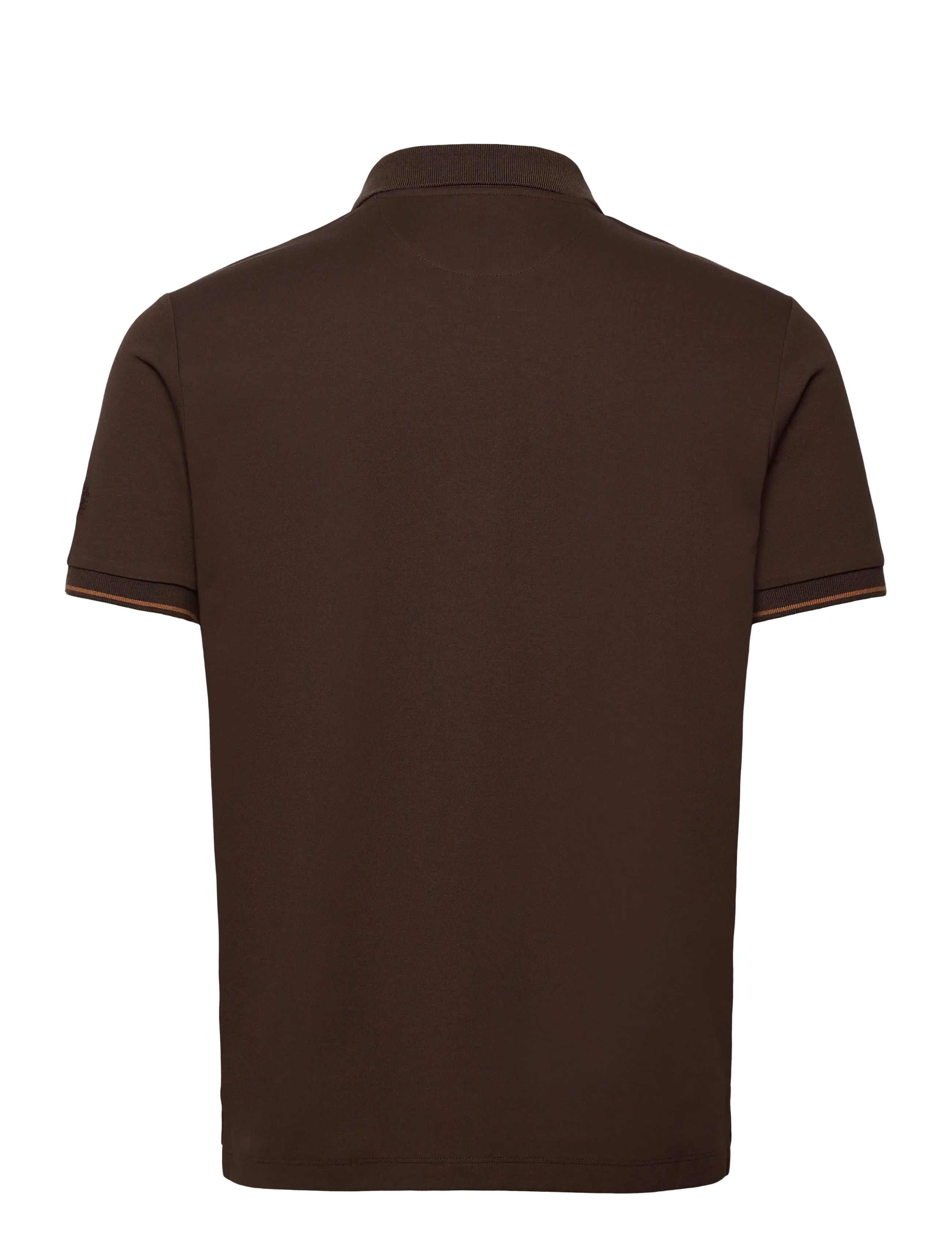 Mos Mosh Gallery - MMGHarvey Polo Ss Tee - korte mouwen - chocolate brown - 1