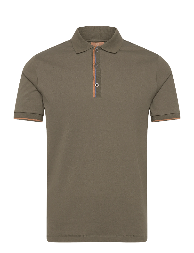 Mos Mosh Gallery - MMGHarvey Polo Ss Tee - kurzärmelig - grape leaf - 1