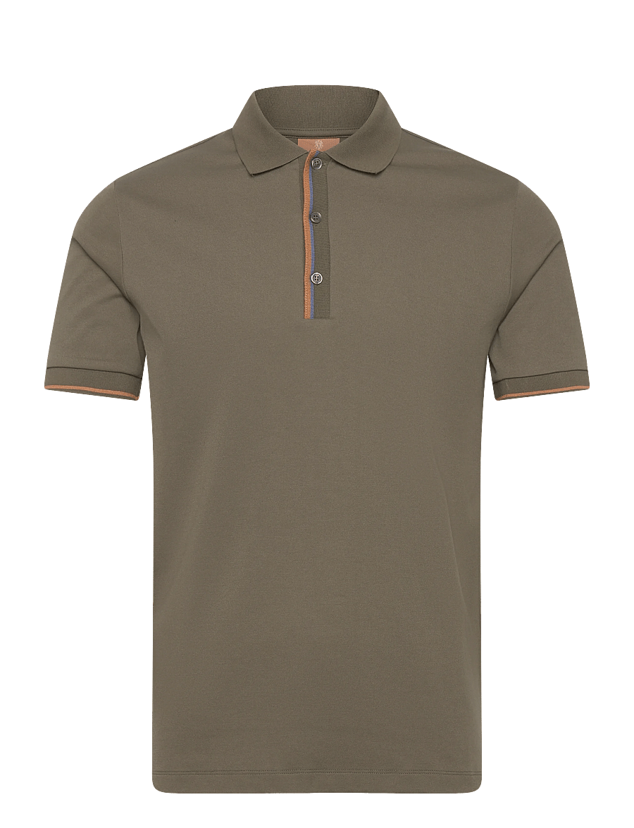 Mos Mosh Gallery - MMGHarvey Polo SS Tee - kurzärmelig - grape leaf - 1