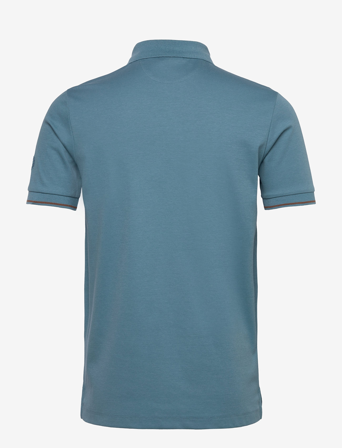 Mos Mosh Gallery - MMGHarvey Polo Ss Tee - kortærmede poloer - pacific - 1