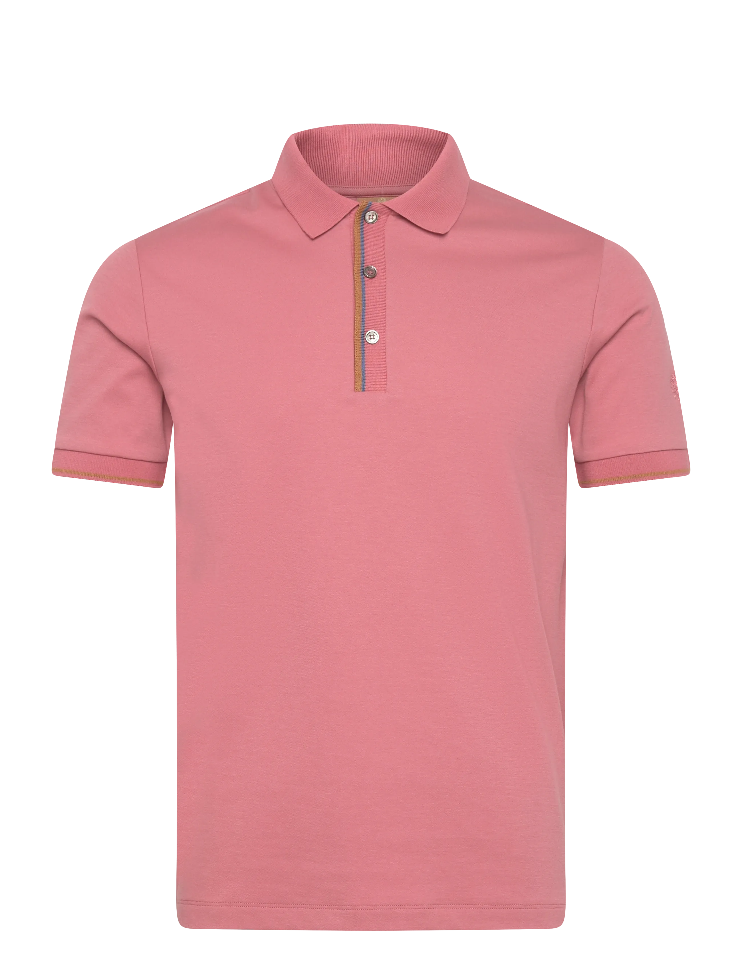 Mos Mosh Gallery MMGHarvey Polo Ss Tee - Riided - ROSEDAWN / pink/rose