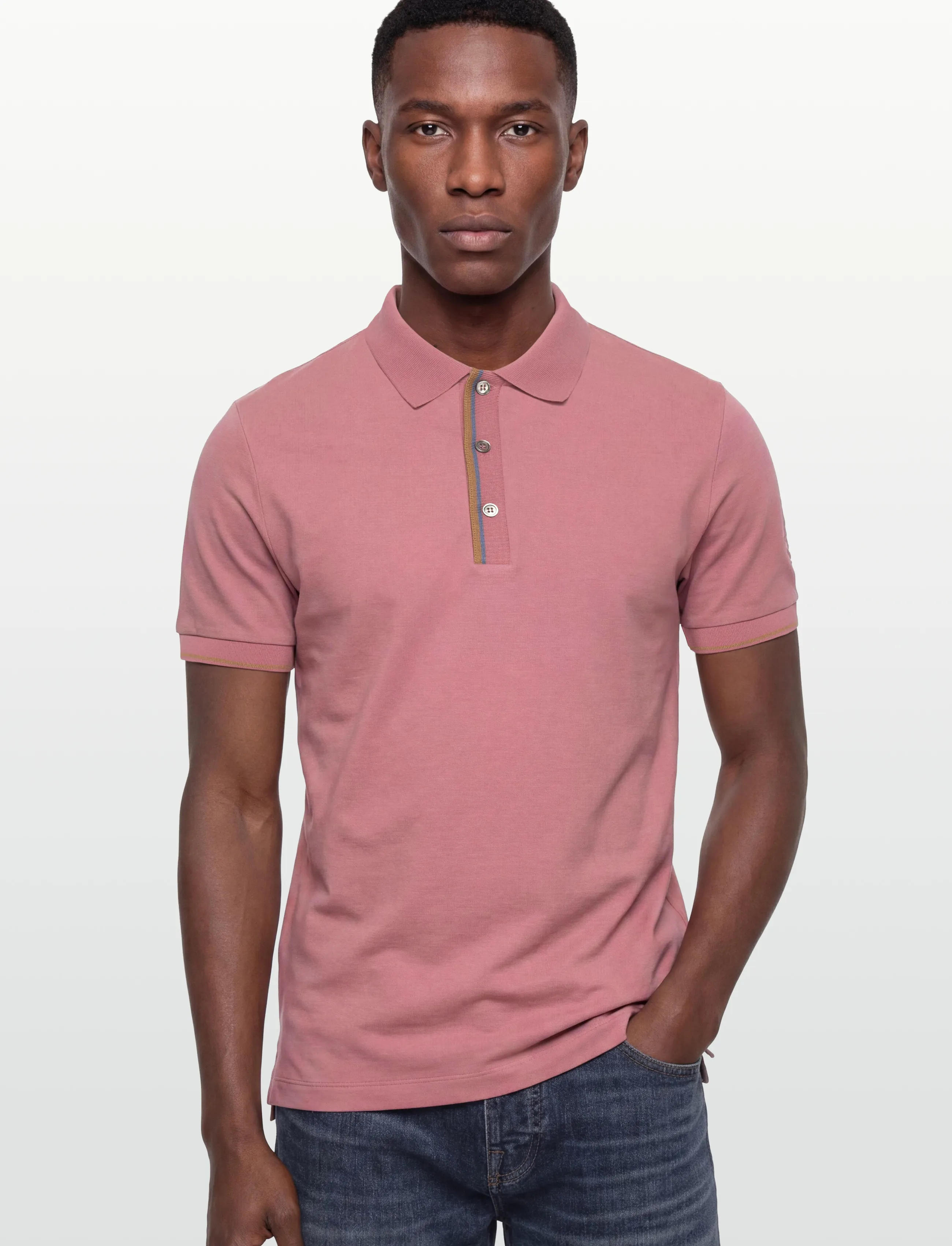Mos Mosh Gallery Mmgharvey Polo Ss Tee pikéer herr – bild 2