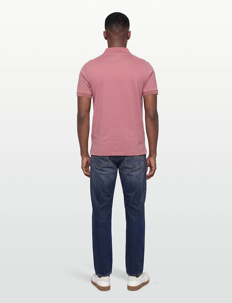 Mos Mosh Gallery - MMGHarvey Polo Ss Tee - kurzärmelig - rosedawn - 4