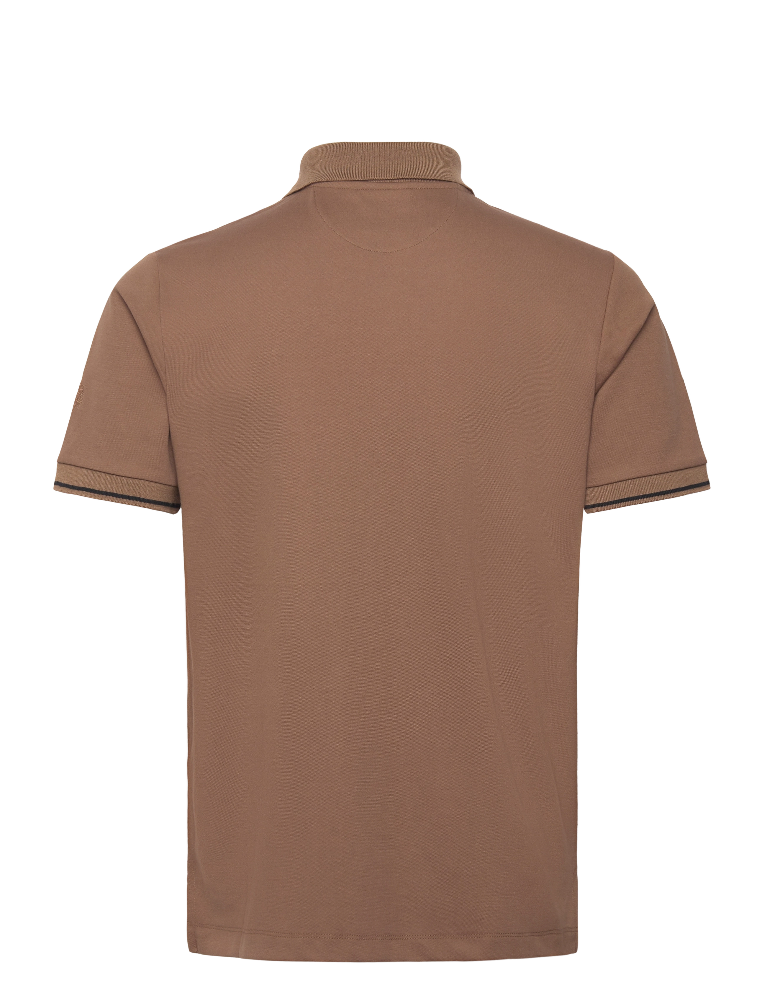 Mos Mosh Gallery - MMGHarvey Polo SS Tee - kortærmede poloer - warm camel - 1
