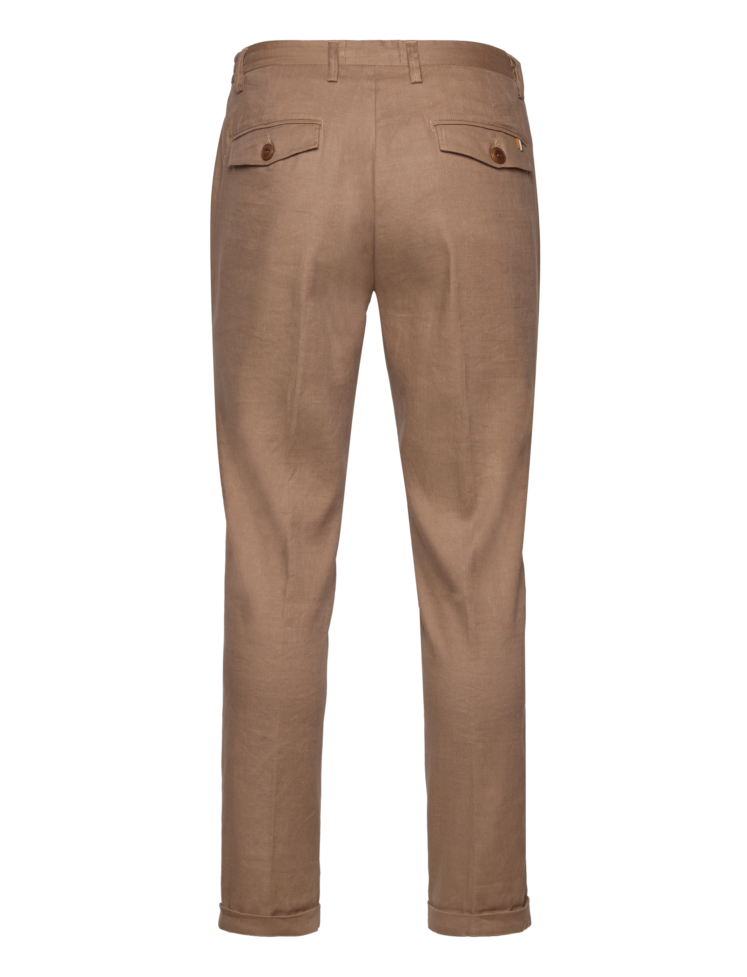 Mos Mosh Gallery - MMGHunt Linen String Pant - chocolate chip - 1
