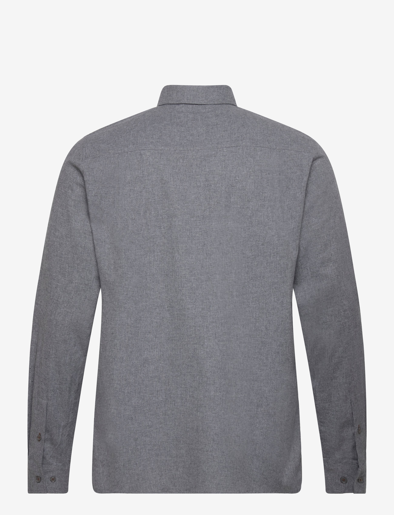 Mos Mosh Gallery - MMGTheo Brush Shirt - oxford skjorter - grey melange - 1