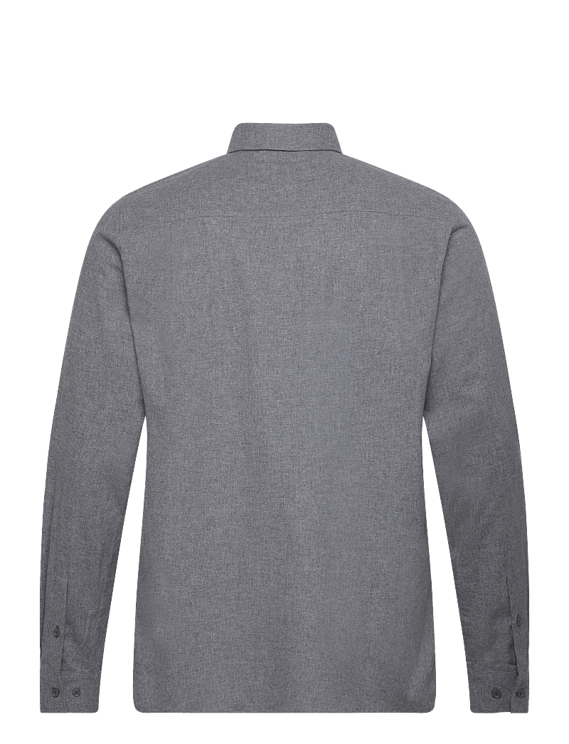 Mos Mosh Gallery - MMGTheo Brush Shirt - oxford skjorter - grey melange - 1