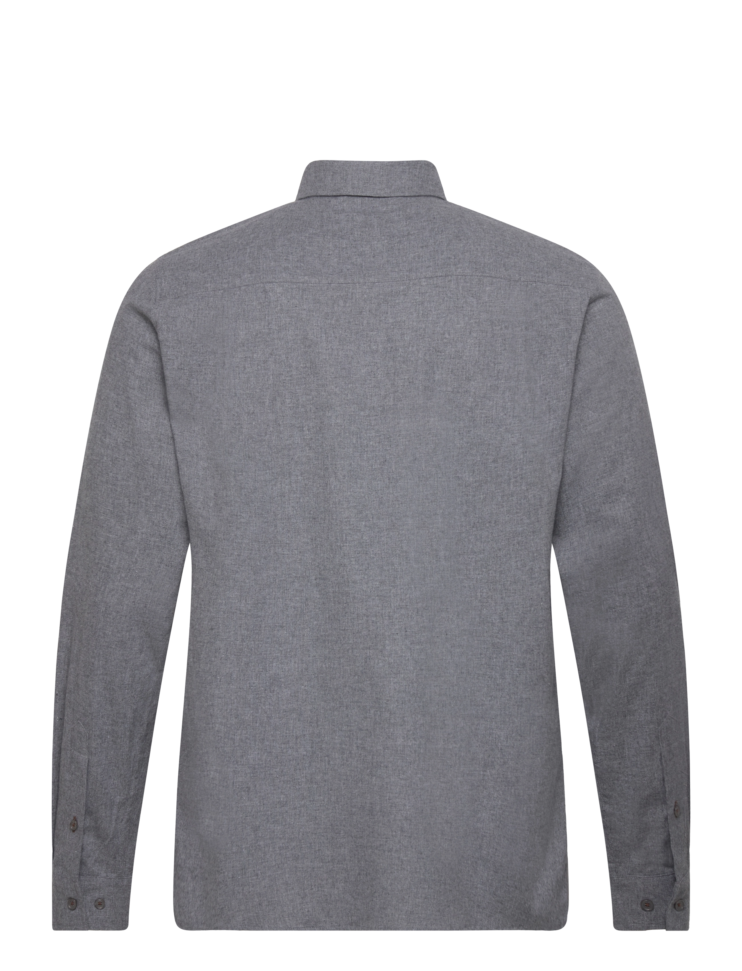 Mos Mosh Gallery - MMGTheo Brush Shirt - grey melange - 1
