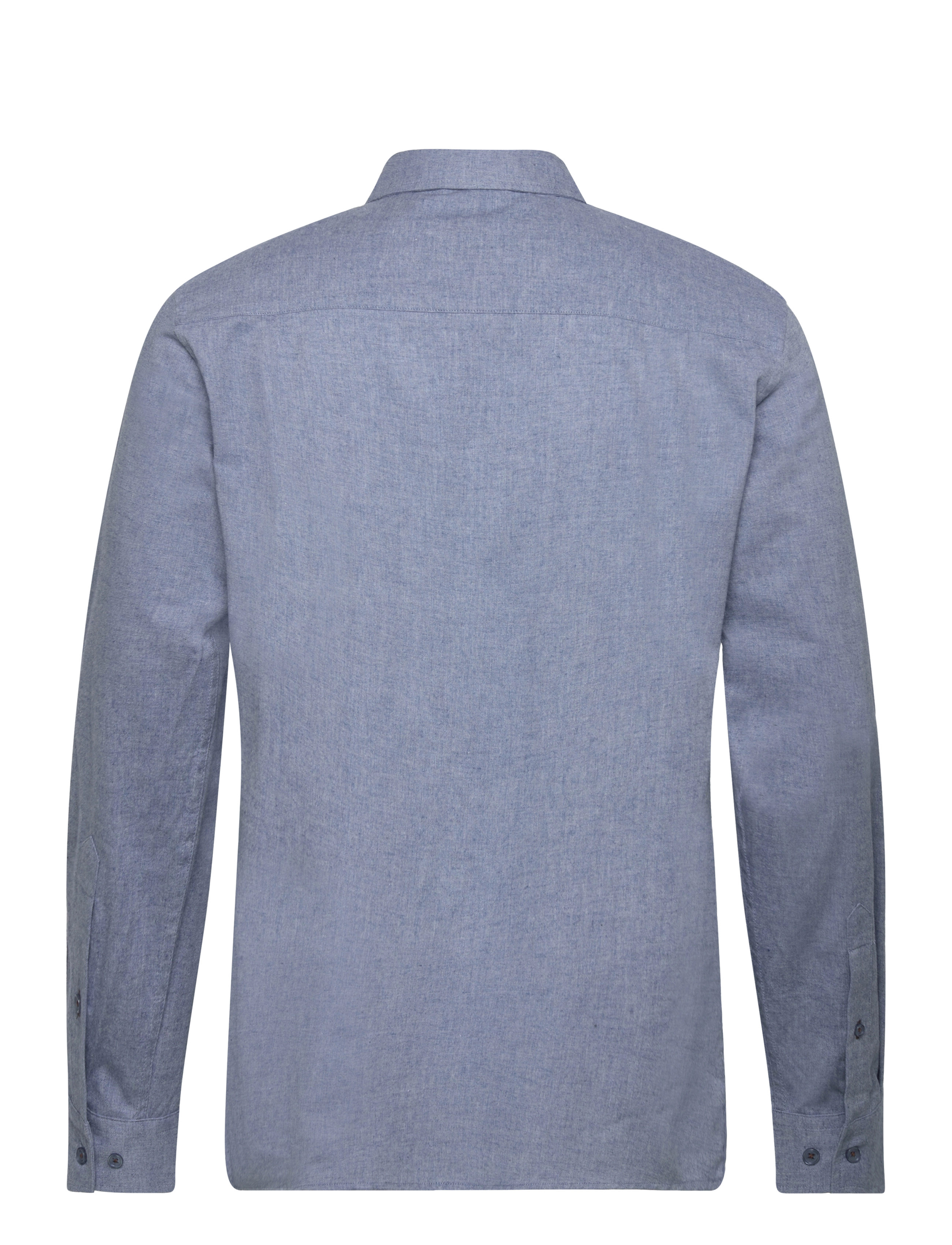 Mos Mosh Gallery - MMGTheo Brush Shirt - light blue melange - 1