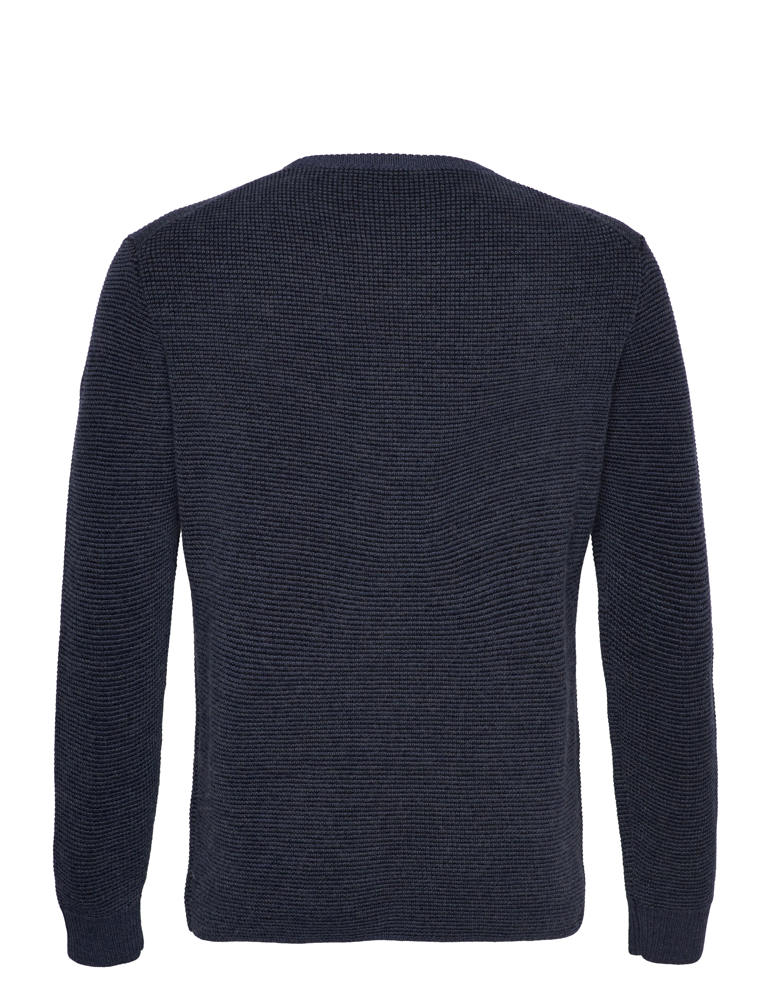 Mos Mosh Gallery - MMGPete Crew Knit - salute navy - 1