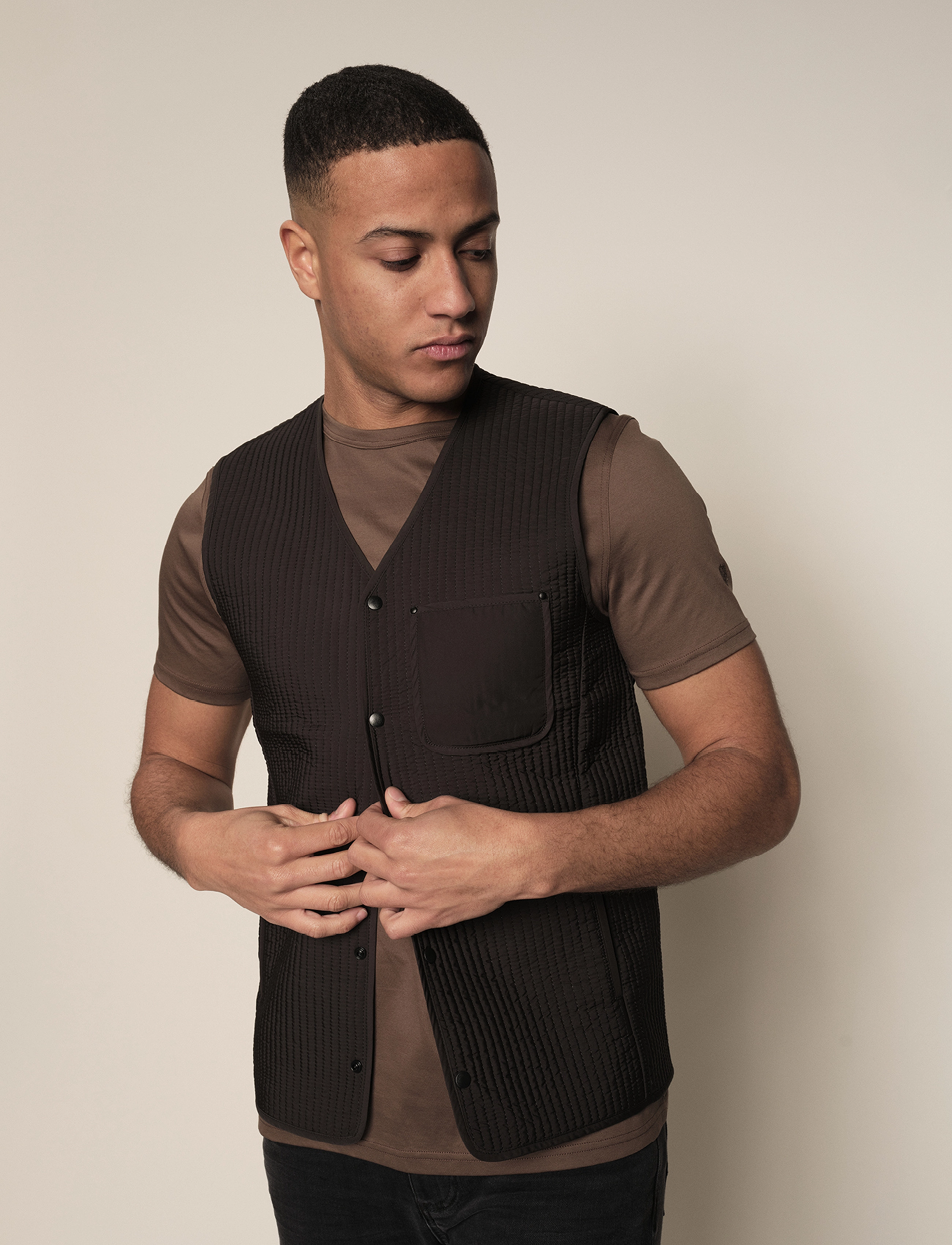 Mos Mosh Gallery - MMGMorton Waistcoat - black - 2