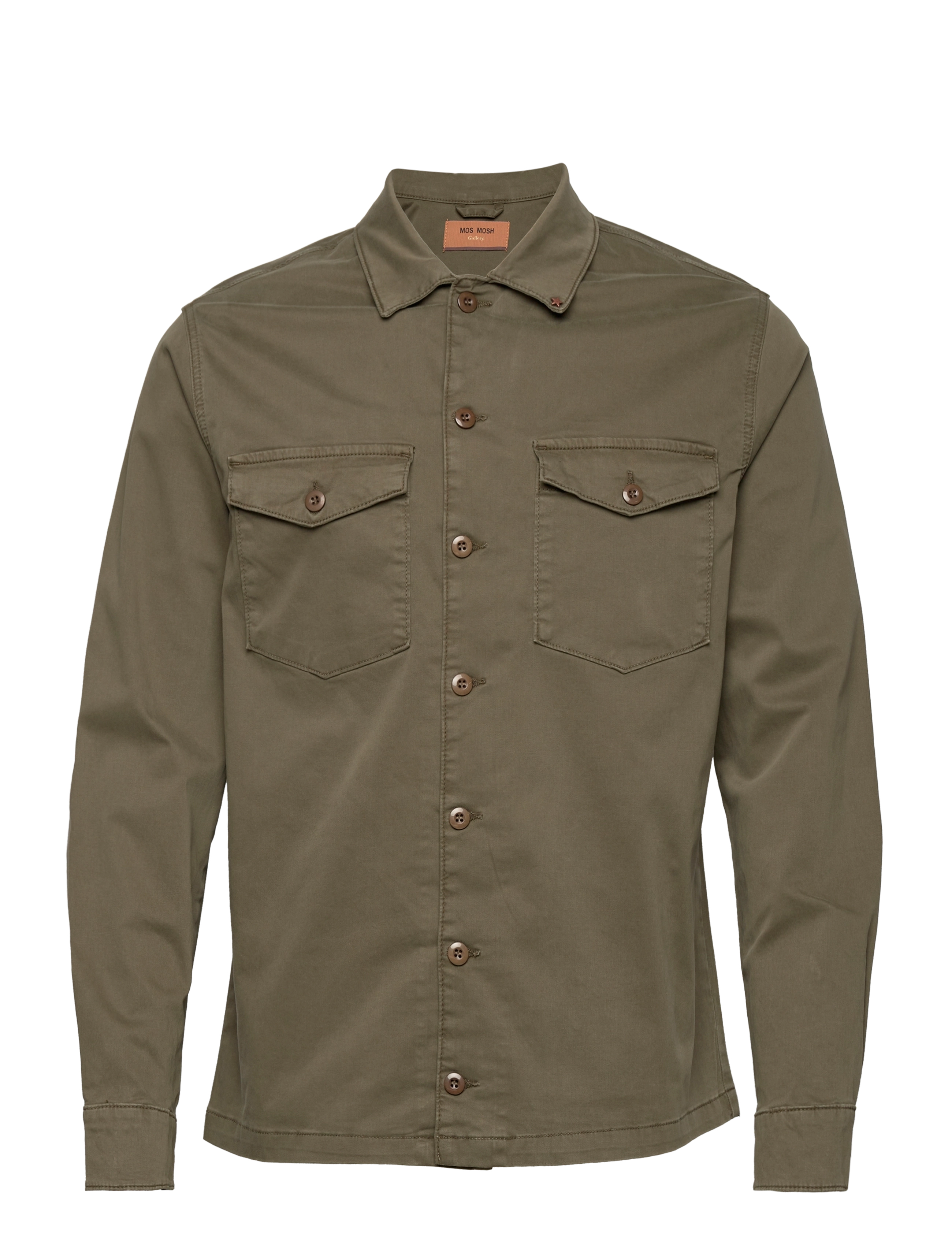 Mos Mosh Gallery - MMGDoyle Overshirt - dusty green - 0