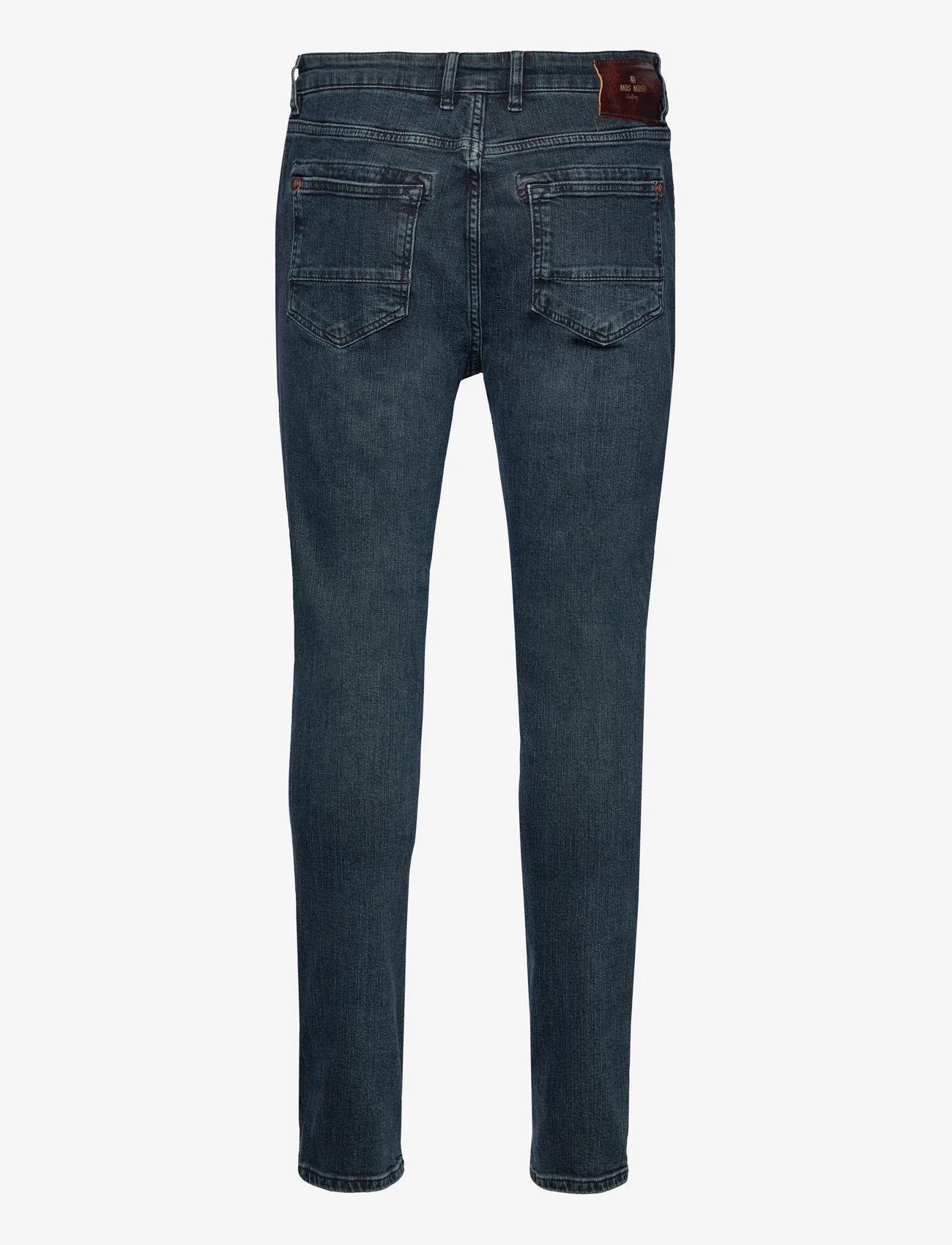 Mos Mosh Gallery - MMGPortman Como Jeans - džinsa bikses ar tievām starām - dark blue denim - 1