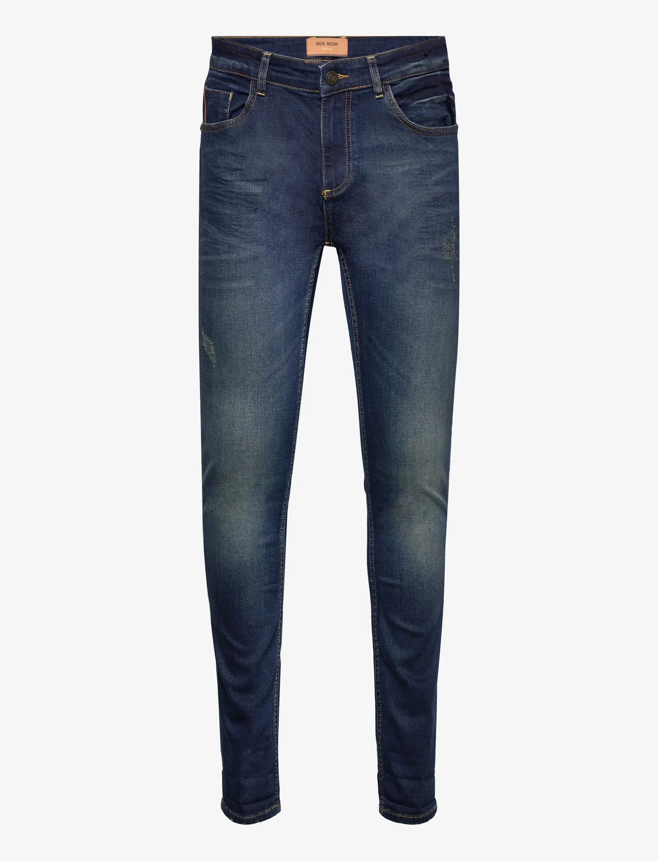 Mos Mosh Gallery - MMGPortman Verona Jeans - džinsa bikses ar tievām starām - blue denim - 0