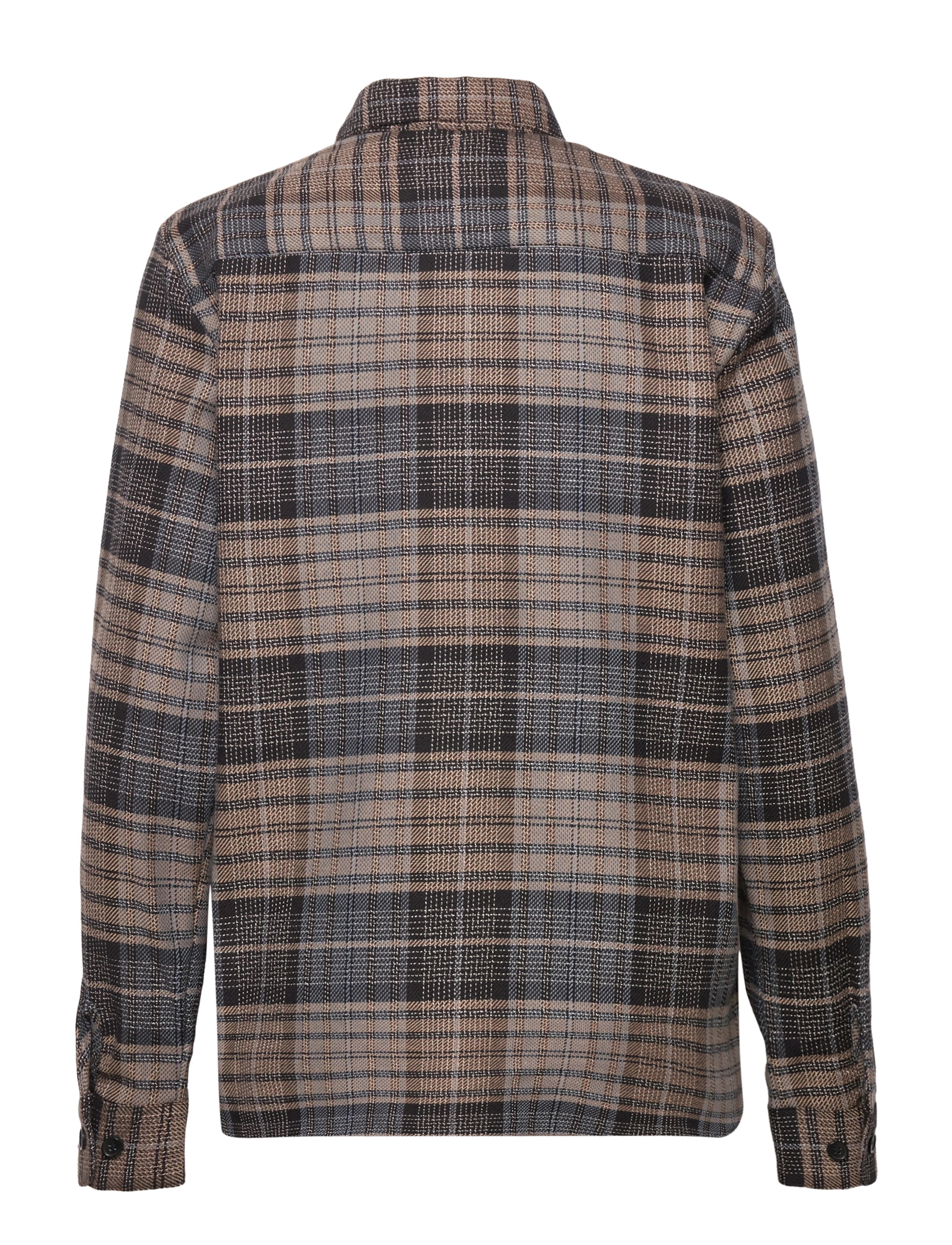 Mos Mosh Gallery - Liam Check Shirt - faded sky blue - 1