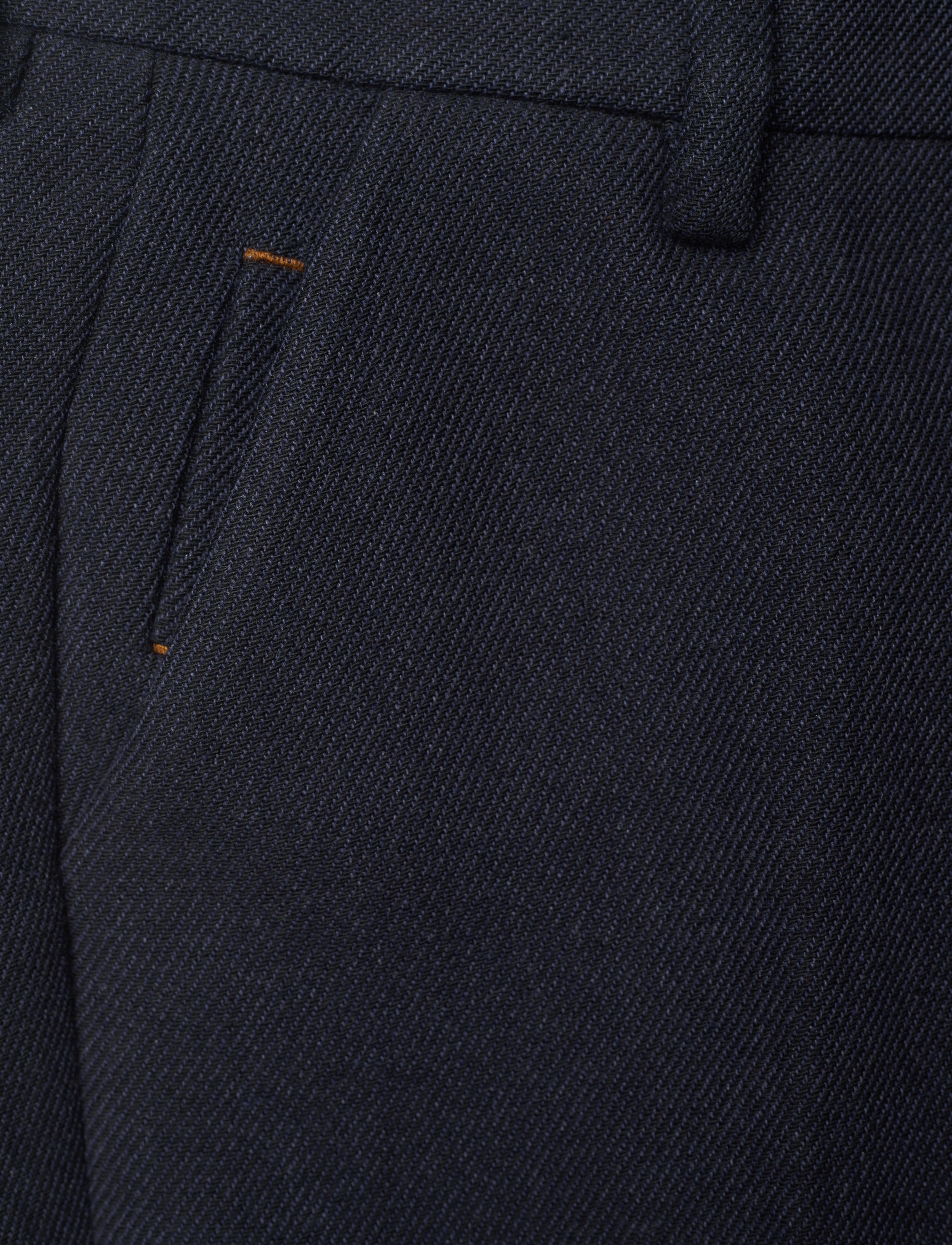 Mos Mosh Gallery - Davies Williams Pant - navy melange - 3