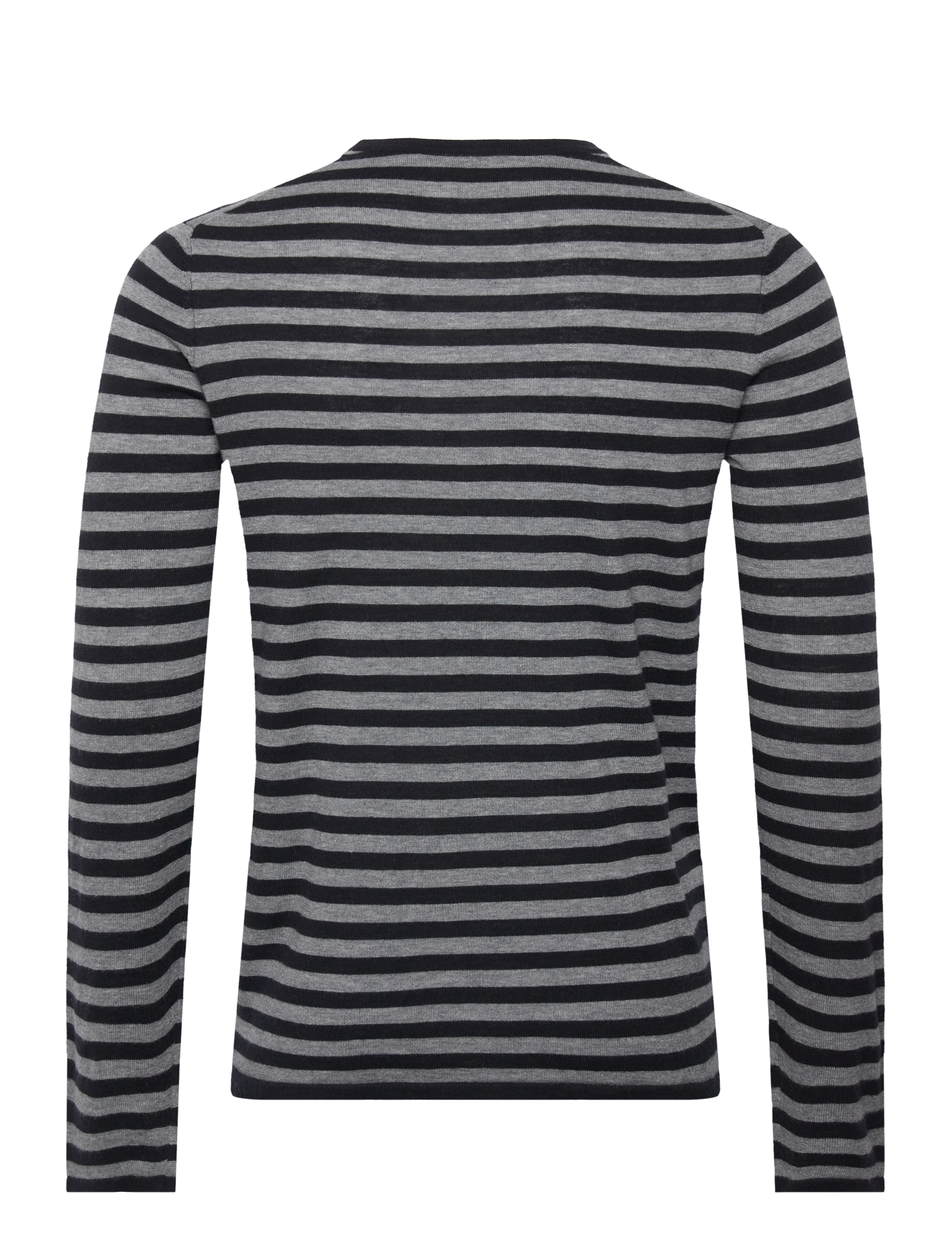 Mos Mosh Gallery - MMGAdam Soft Stripe Knit - black stripe - 1