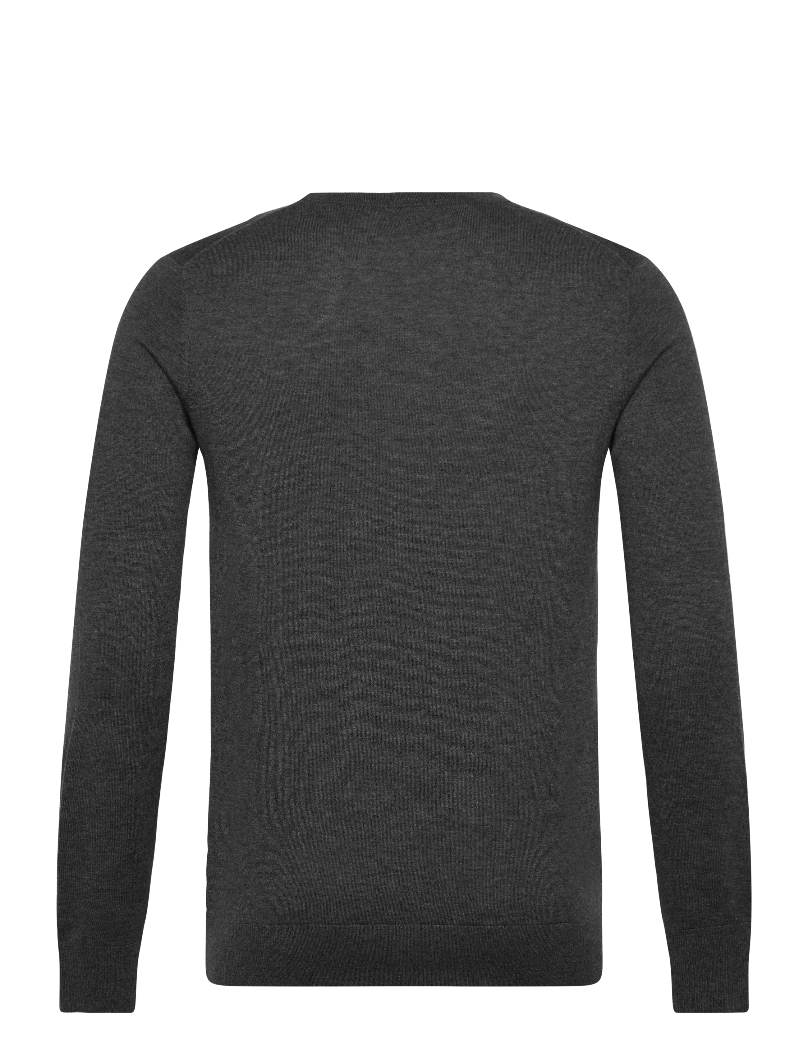 Mos Mosh Gallery - MMGAdam Soft Knit - basic-strickmode - charcoal melange - 1