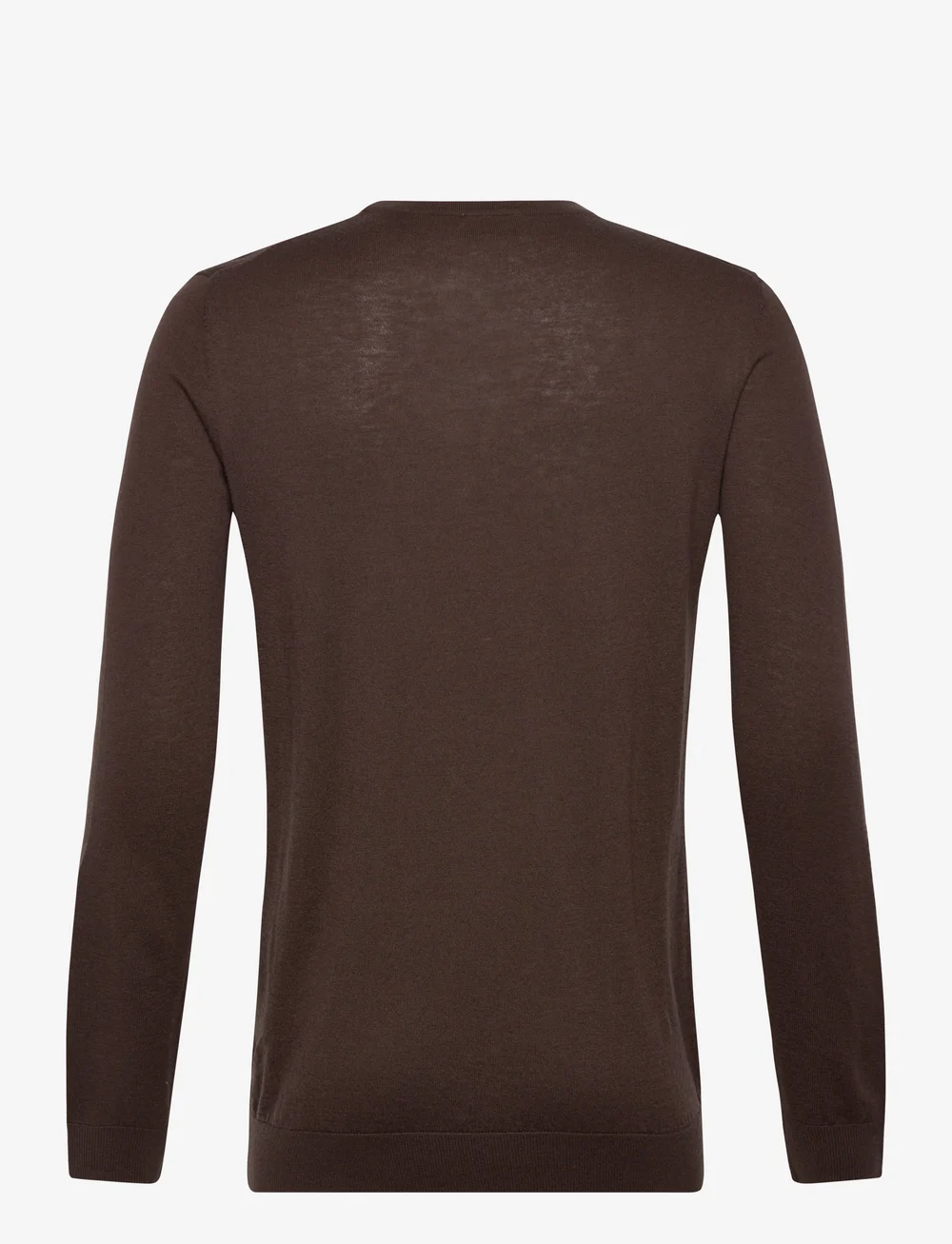 Mos Mosh Gallery - MMGAdam Soft Knit - rundhalsad - chocolate brown - 1