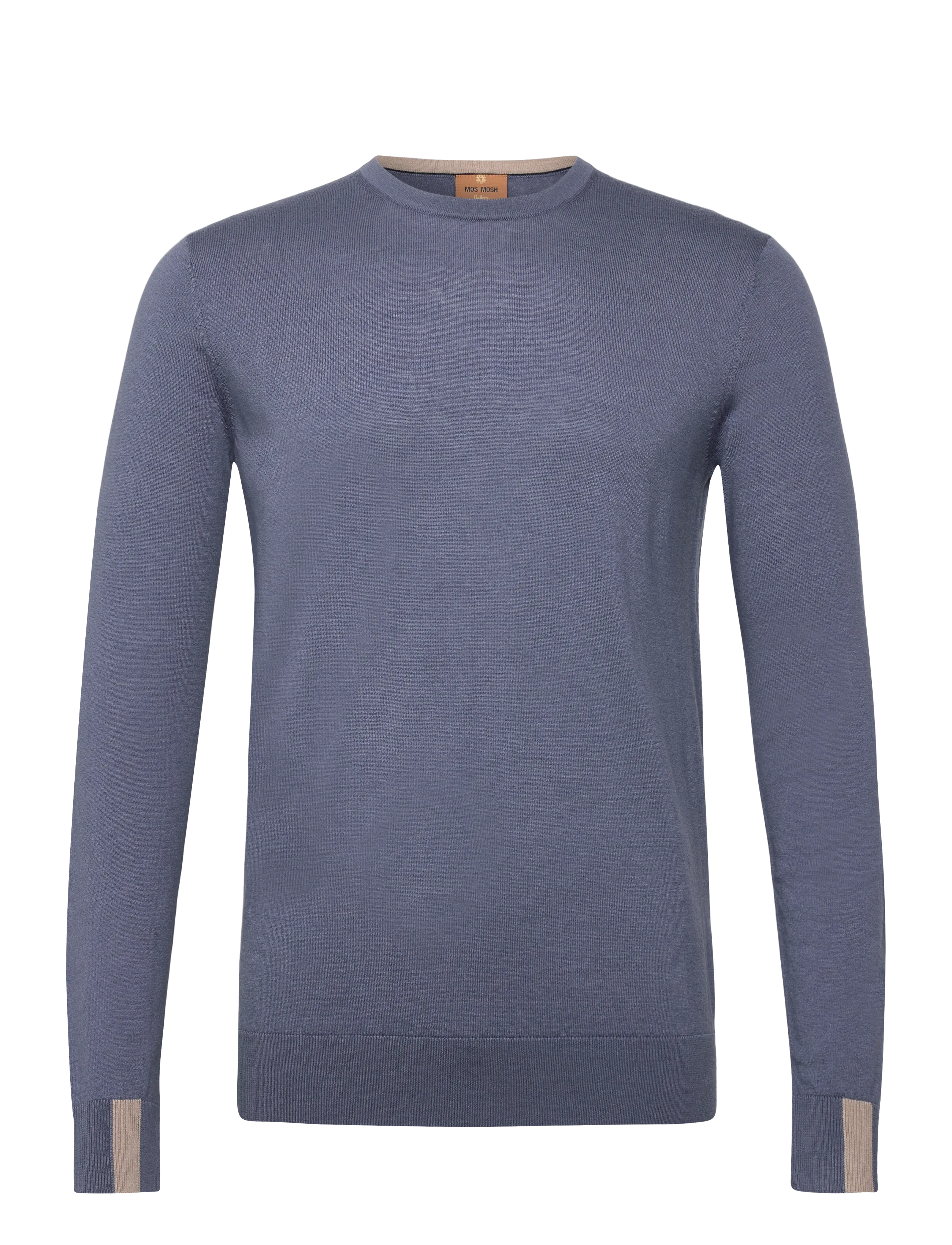 MOS MOSH GALLERY Mmgadam Soft Knit Blau - S - Herren