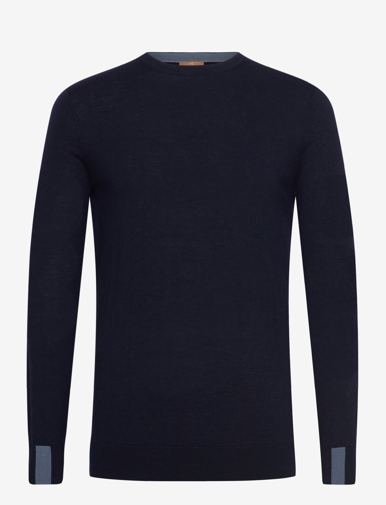Mos Mosh Gallery - MMGAdam Soft Knit - round necks - navy - 0