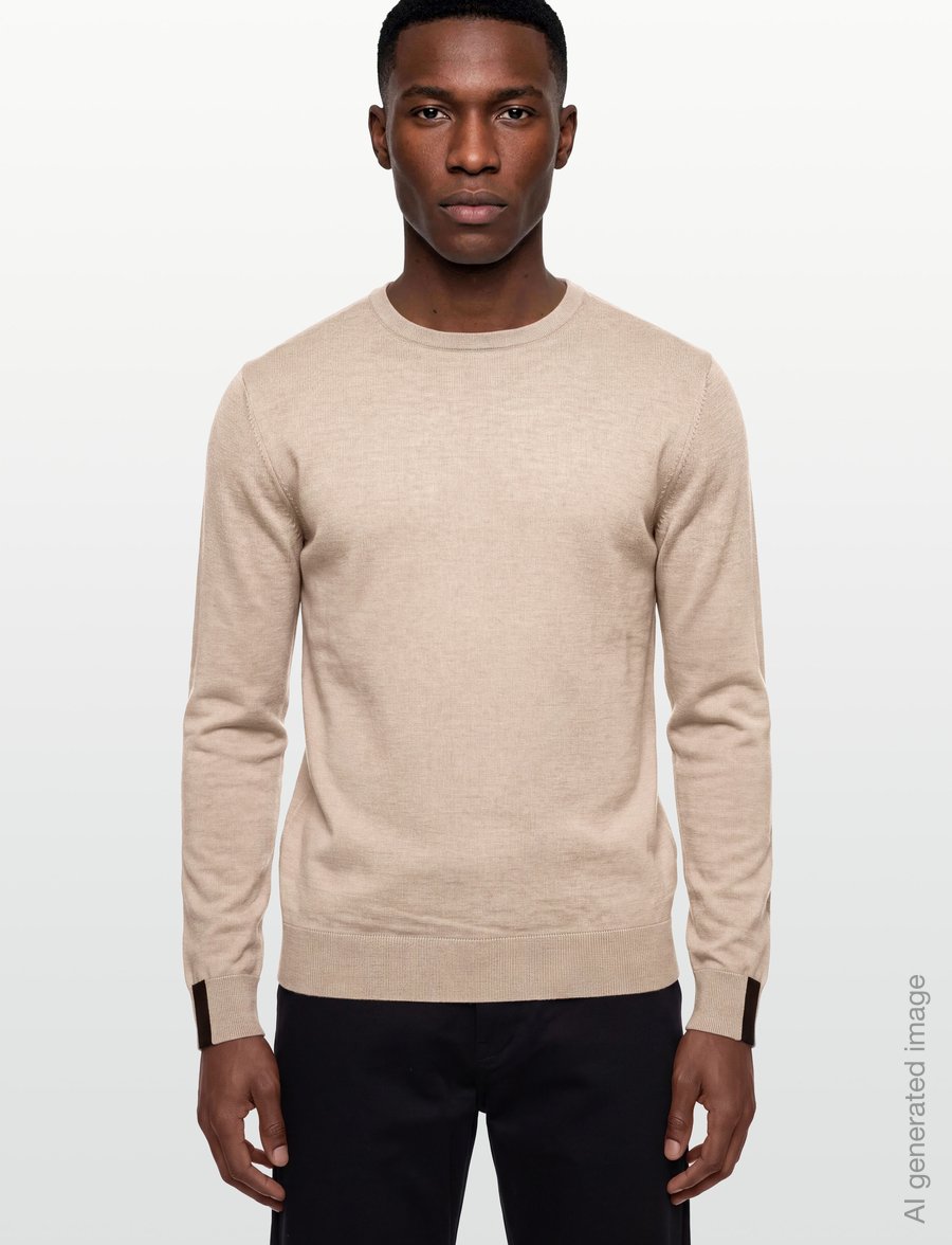 Mos Mosh Gallery - MMGAdam Soft Knit - kringlótt hálsmál - soft kit - 3