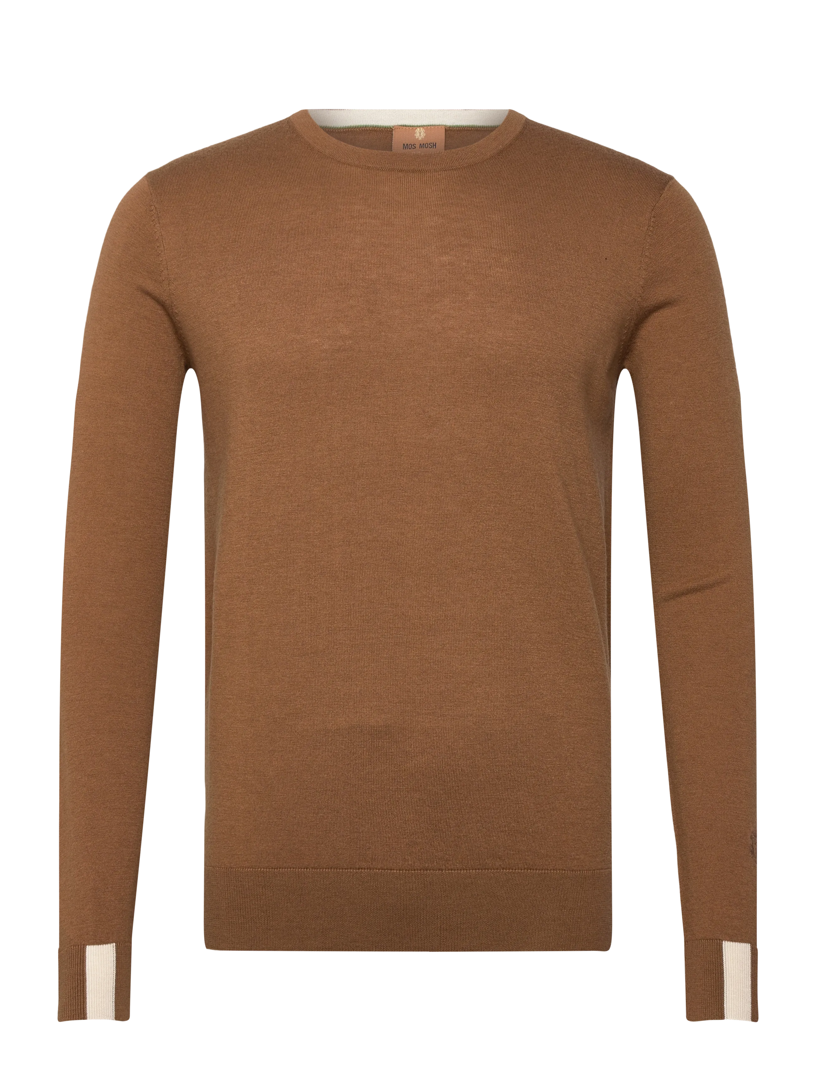 Mos Mosh Gallery MMGAdam Soft Knit - Knitwear - TOASTED COCONUT / brown