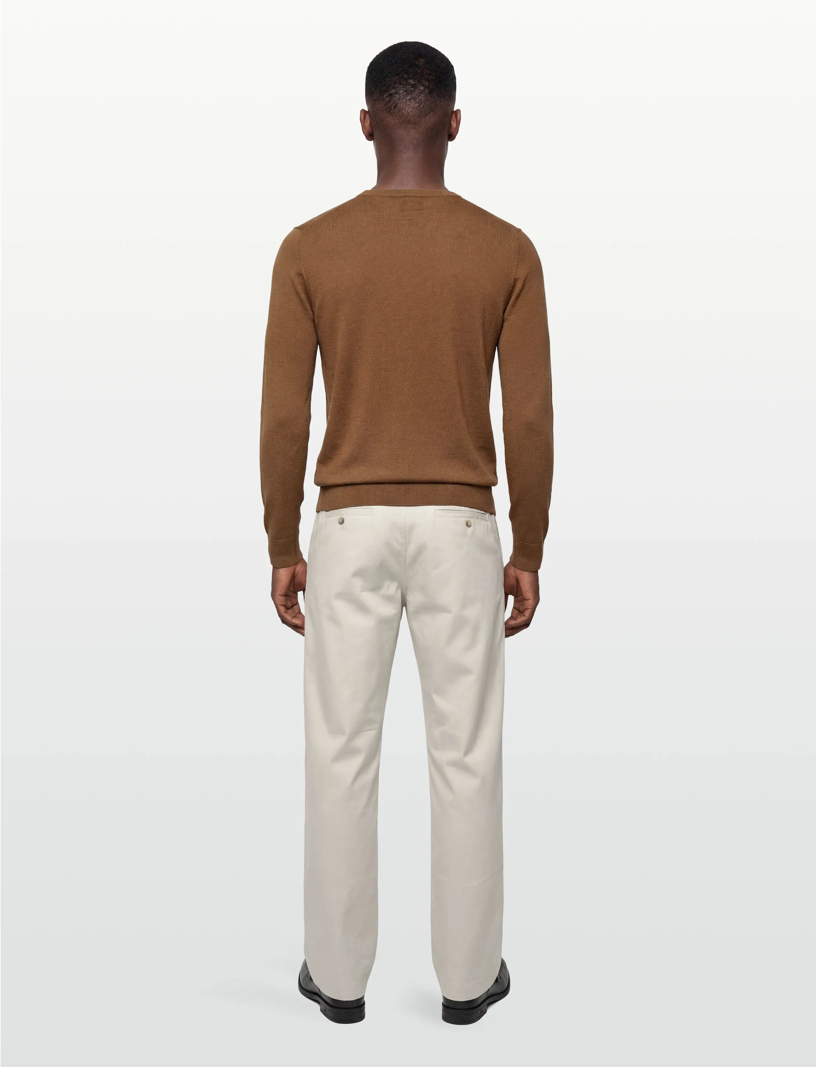 Mos Mosh Gallery - MMGAdam Soft Knit - round necks - toasted coconut - 4