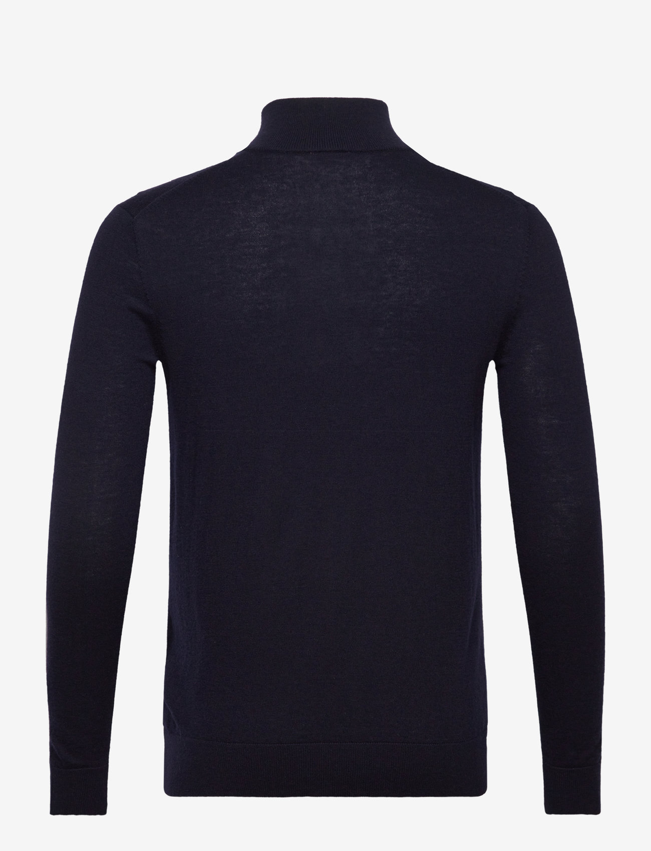 Mos Mosh Gallery - MMGAdam Soft Zip Turtle Neck Knit - half zip-tröjor - navy - 1
