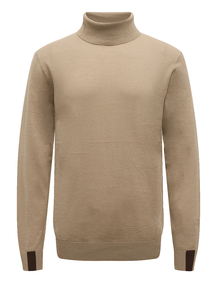 Mos Mosh Gallery - MMGAdam Soft Roll Neck Knit - rollkragenpullover - aluminum - 0