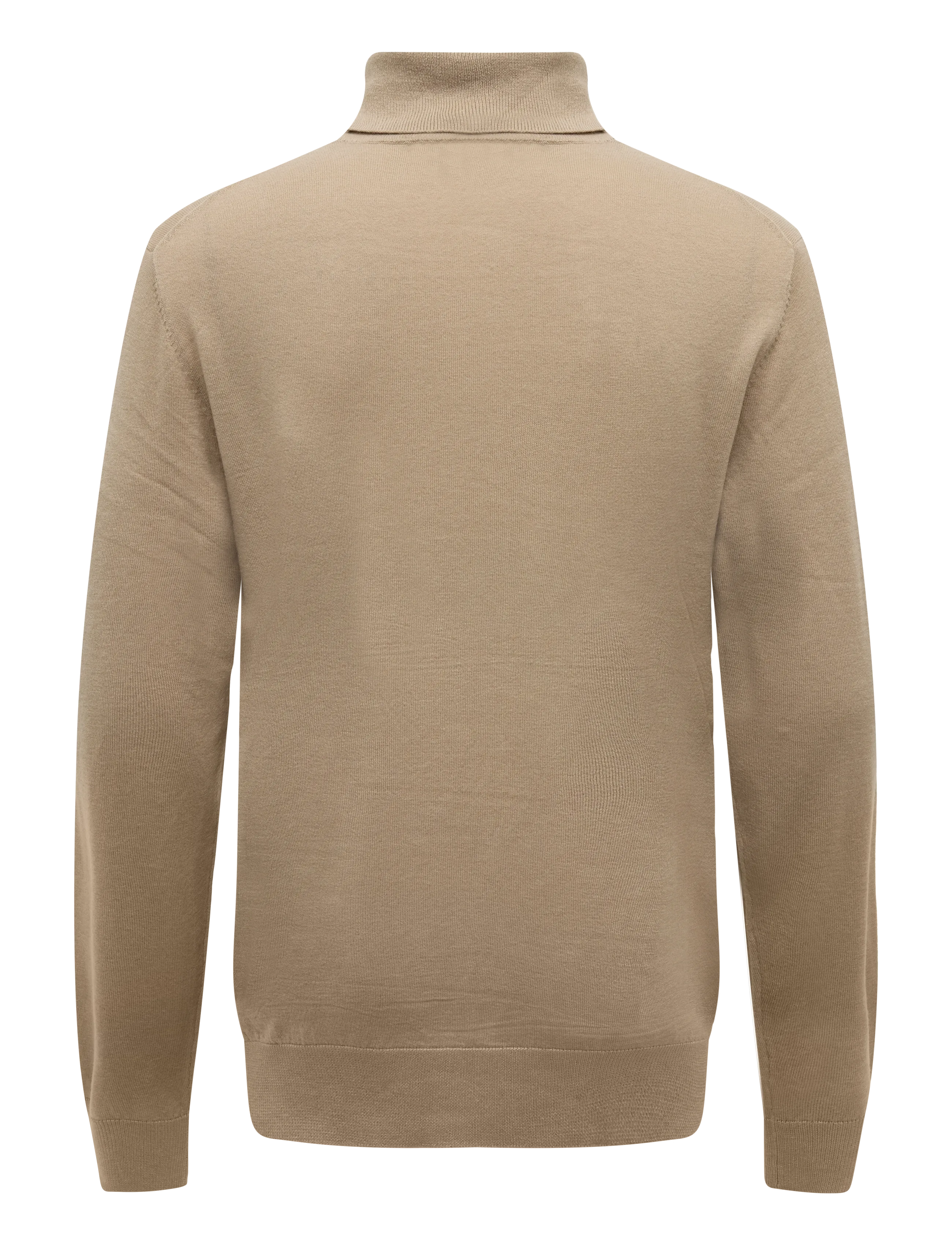 Mos Mosh Gallery - MMGAdam Soft Roll Neck Knit - aluminum - 1