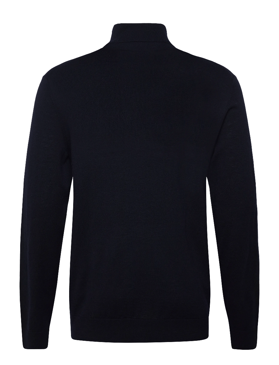 Mos Mosh Gallery - MMGAdam Soft Roll Neck Knit - rullekraver - navy - 1