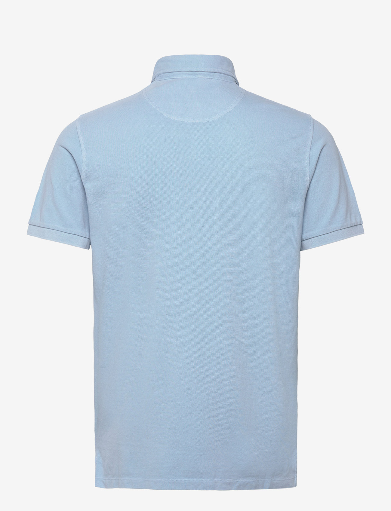 Mos Mosh Gallery - MMGHarvey Faded Polo - short-sleeved polos - light blue - 1