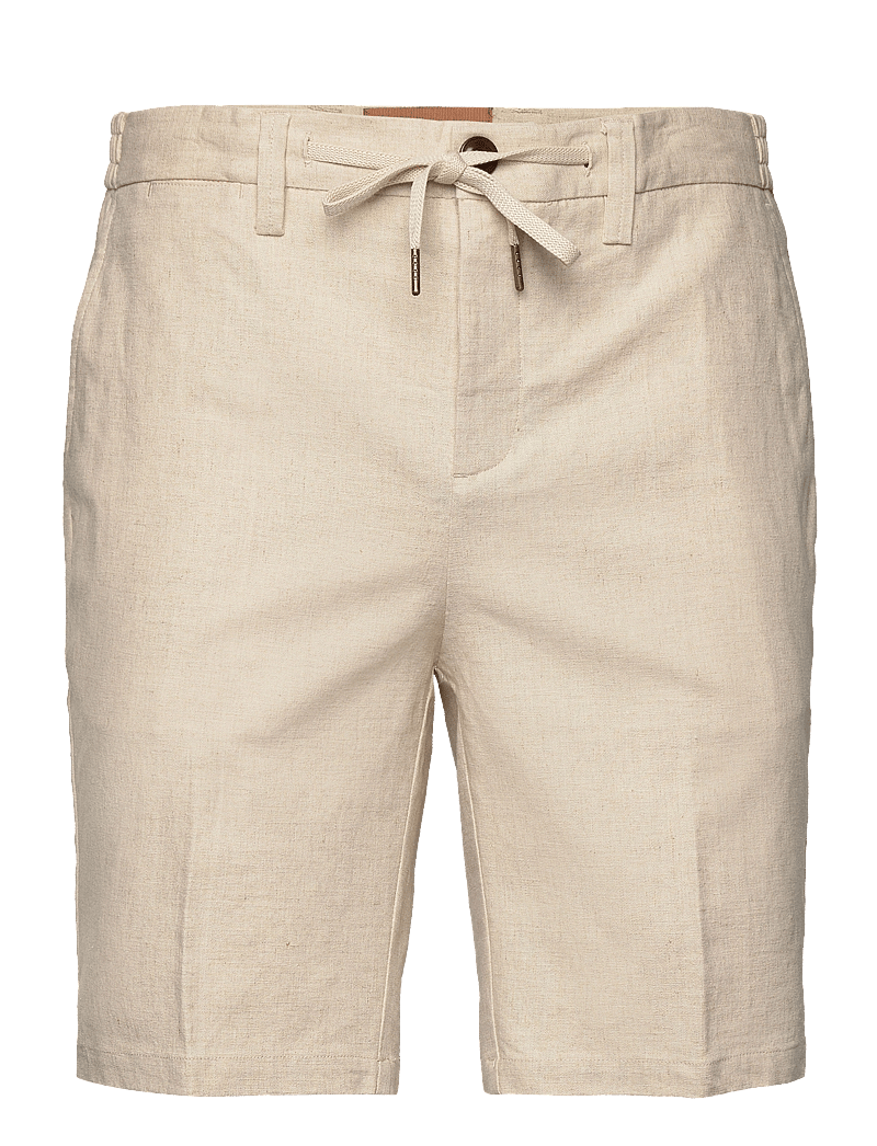 Mos Mosh Gallery - MMGHunt Plage String Shorts - linen shorts - ecru melange - 1