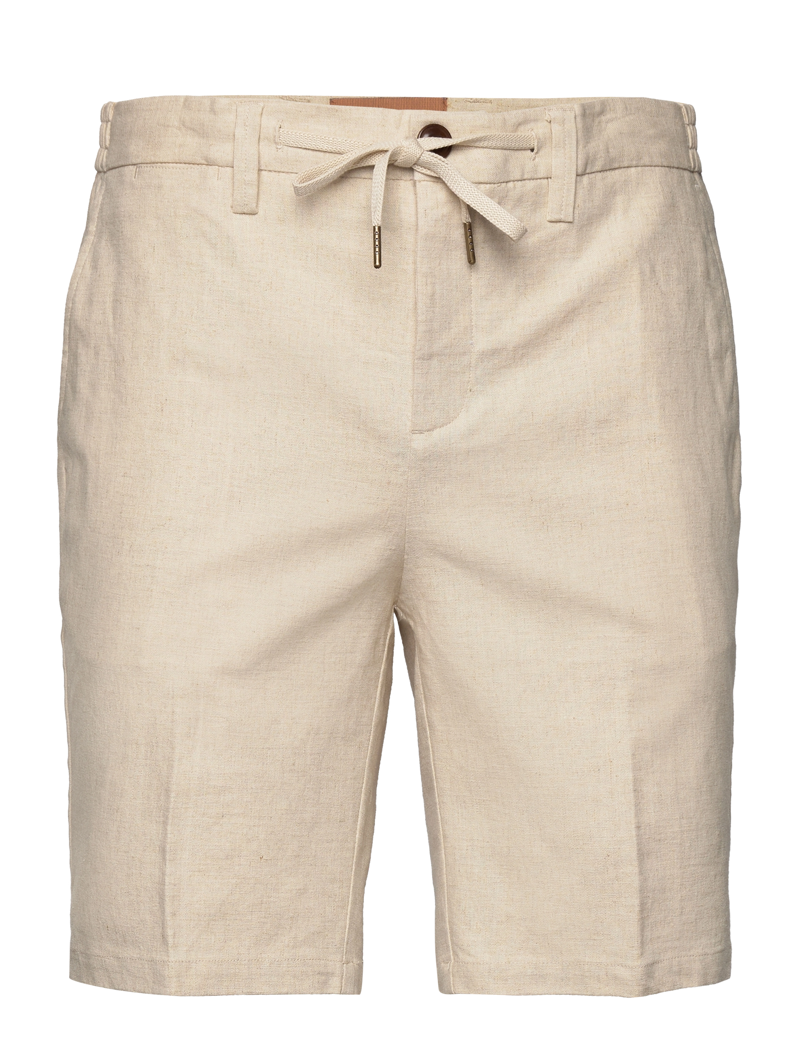 Mos Mosh Gallery MMGHunt Plage String Shorts - Leinen-Shorts - ECRU MELANGE / cream