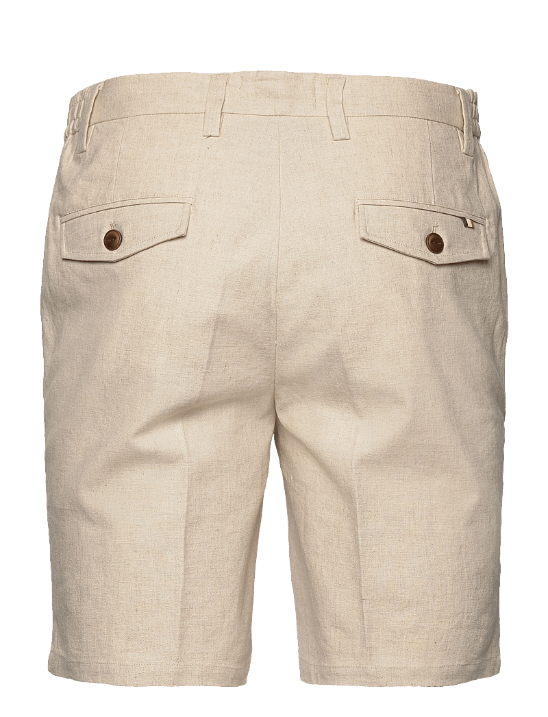 Mos Mosh Gallery - MMGHunt Plage String Shorts - linen shorts - ecru melange - 2