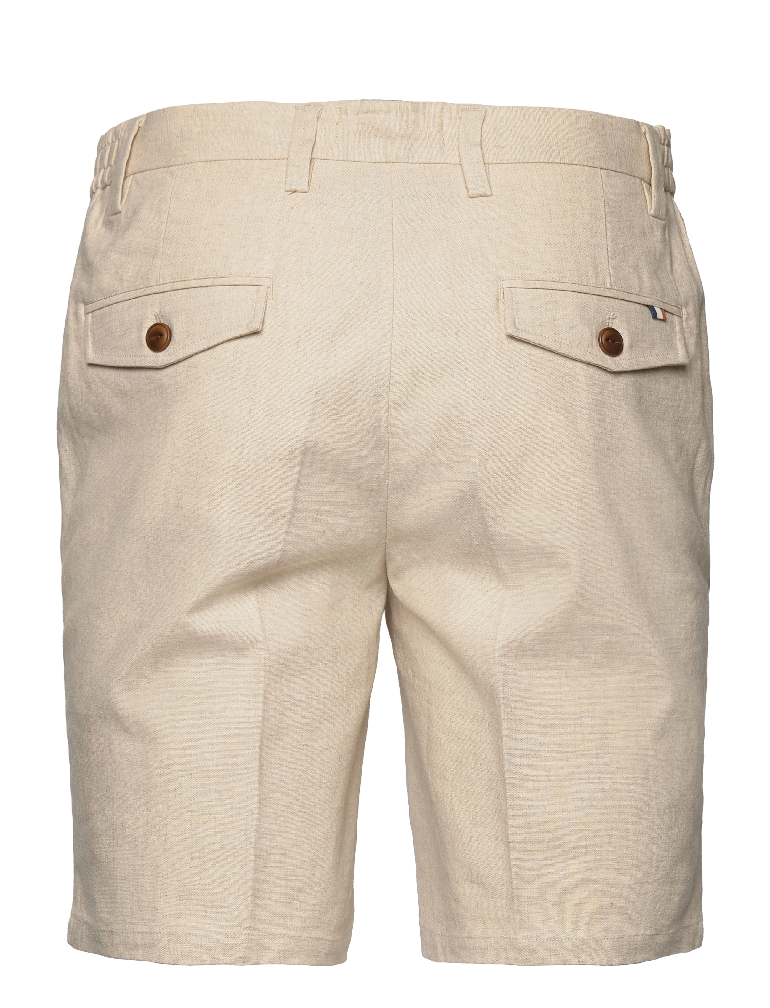 Mos Mosh Gallery - MMGHunt Plage String Shorts - ecru melange - 2