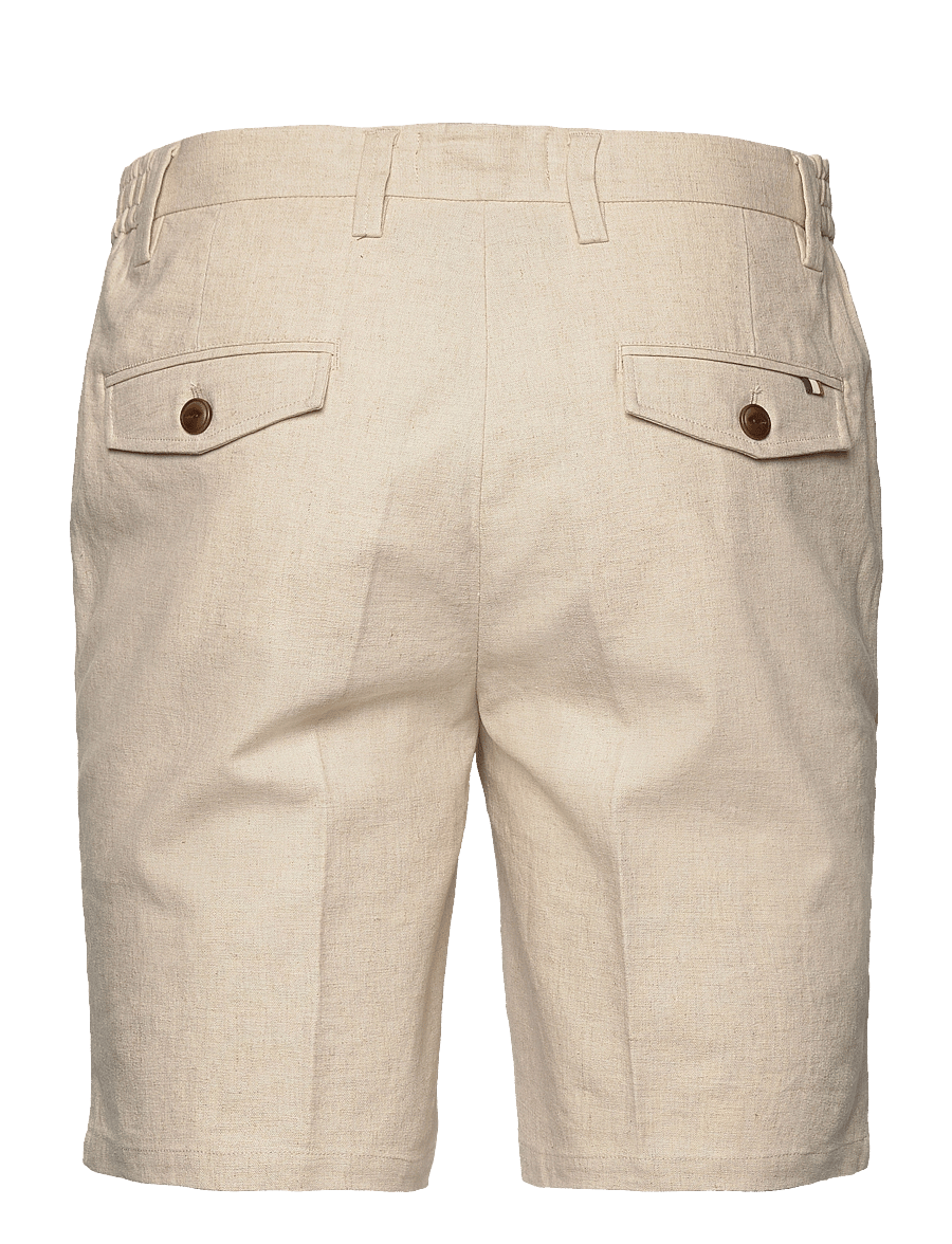 Mos Mosh Gallery - MMGHunt Plage String Shorts - ecru melange - 2