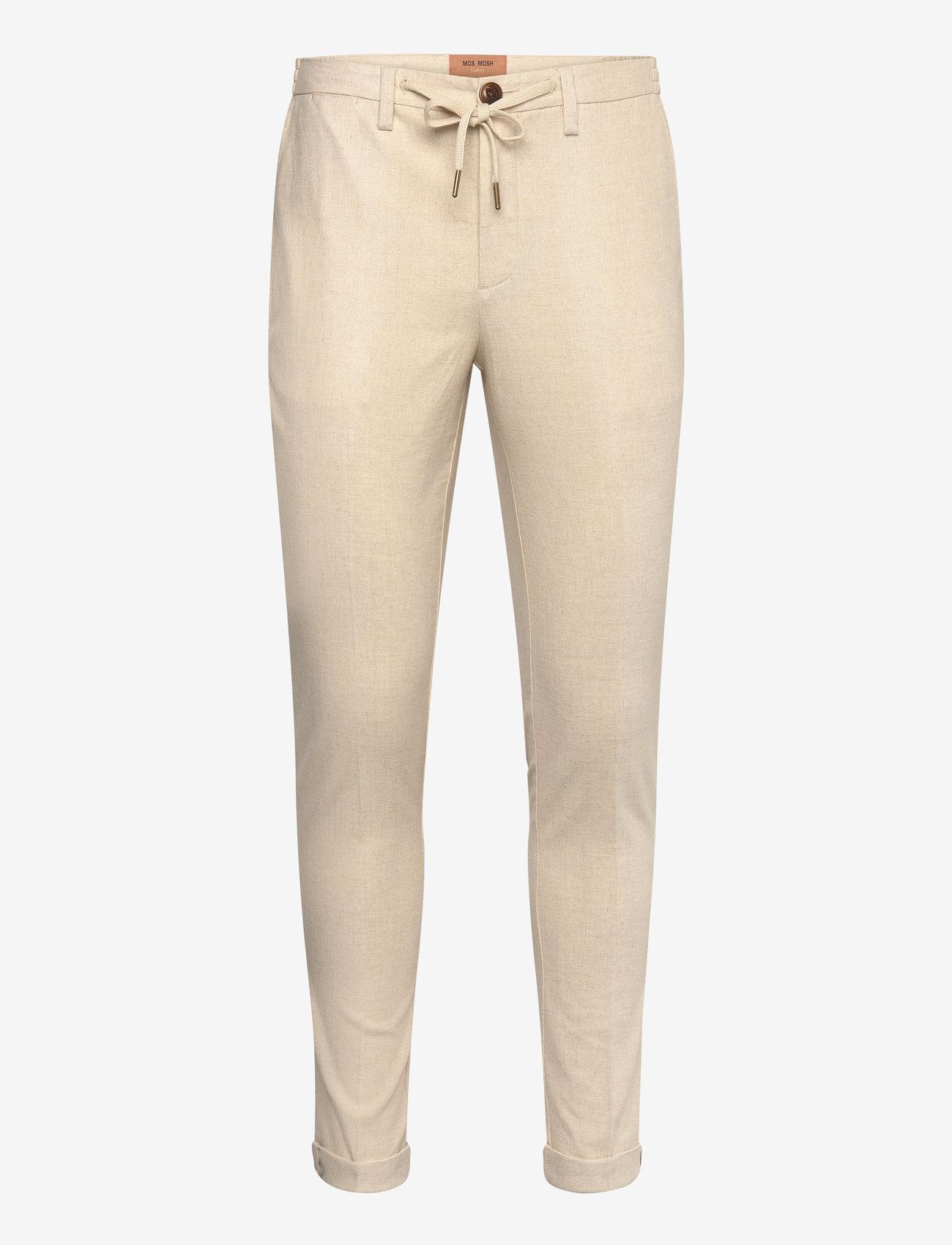 Mos Mosh Gallery - MMGHunt Plage String Pant - ecru melange - 0