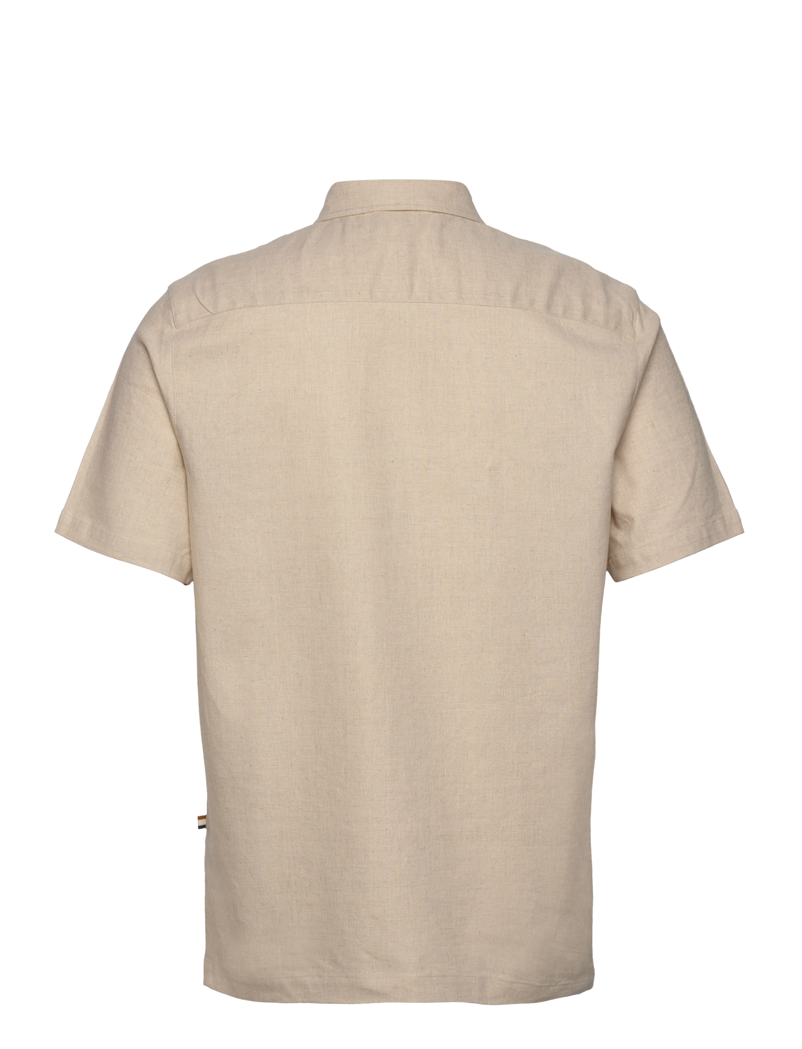 Mos Mosh Gallery - MMGMatt Plage Ss Shirt - ecru melange - 1