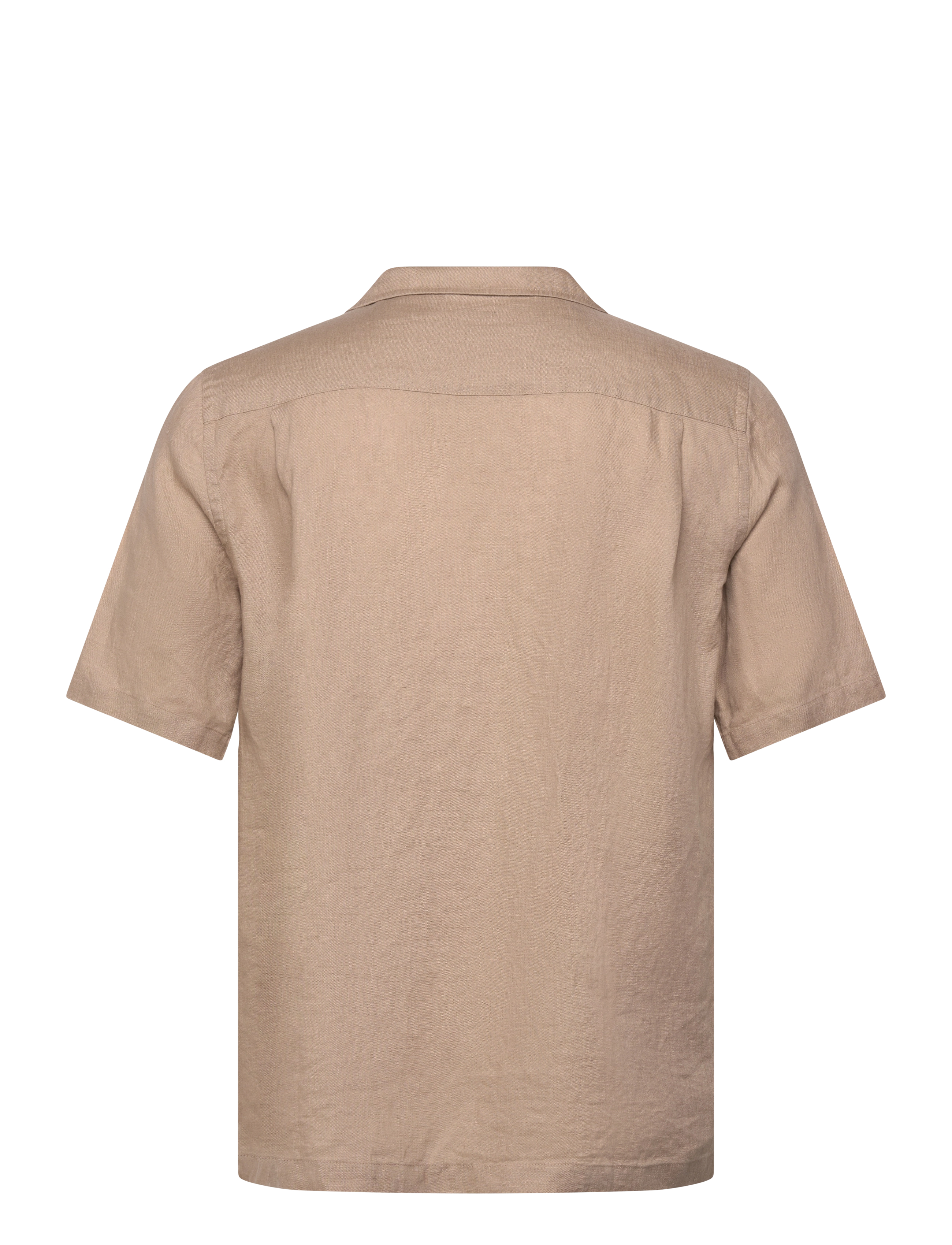 Mos Mosh Gallery - MMGTheo Linen Cuban Shirt - koszule lniane - beige - 1
