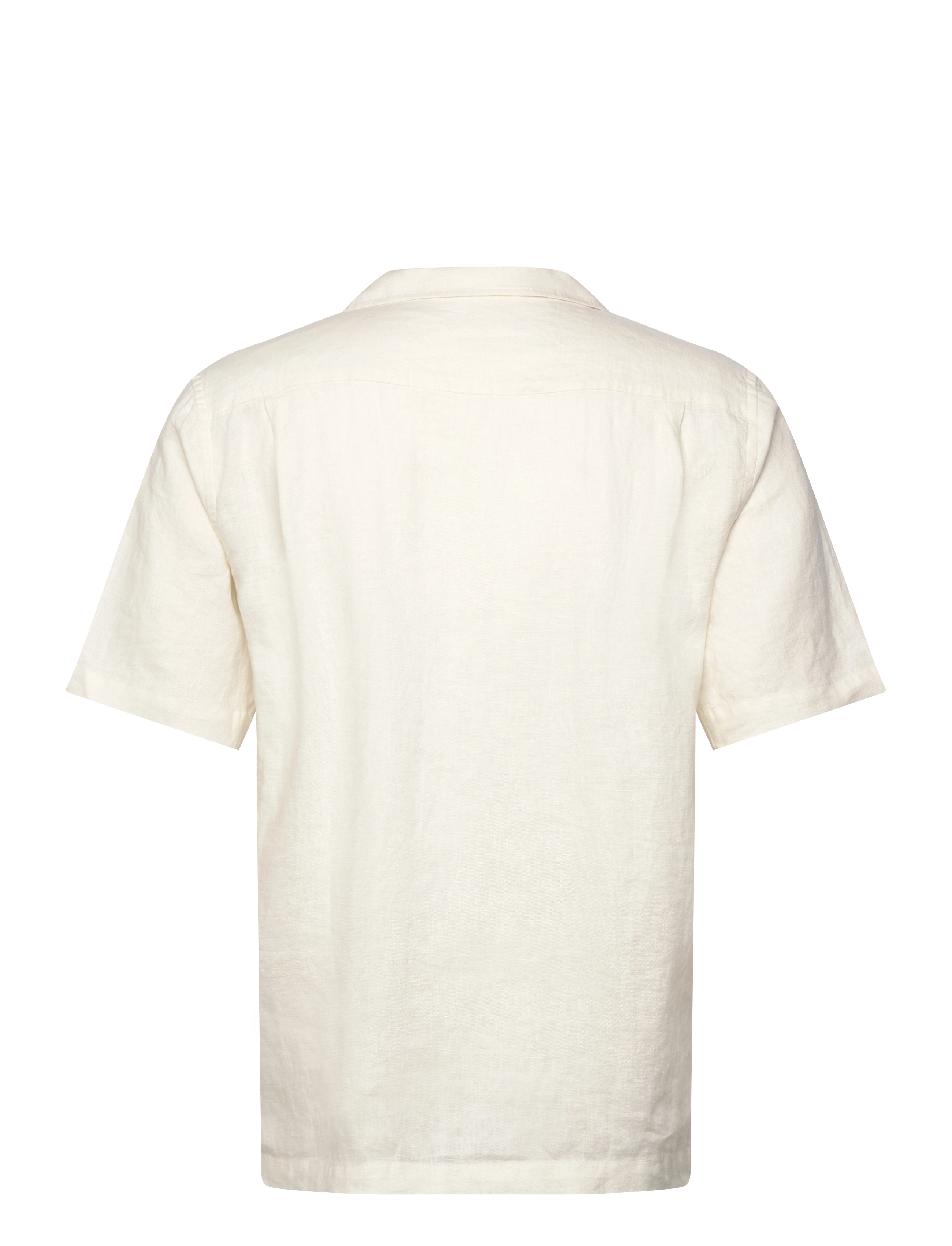 Mos Mosh Gallery - MMGTheo Linen Cuban Shirt - lininiai marškiniai - ecru - 1
