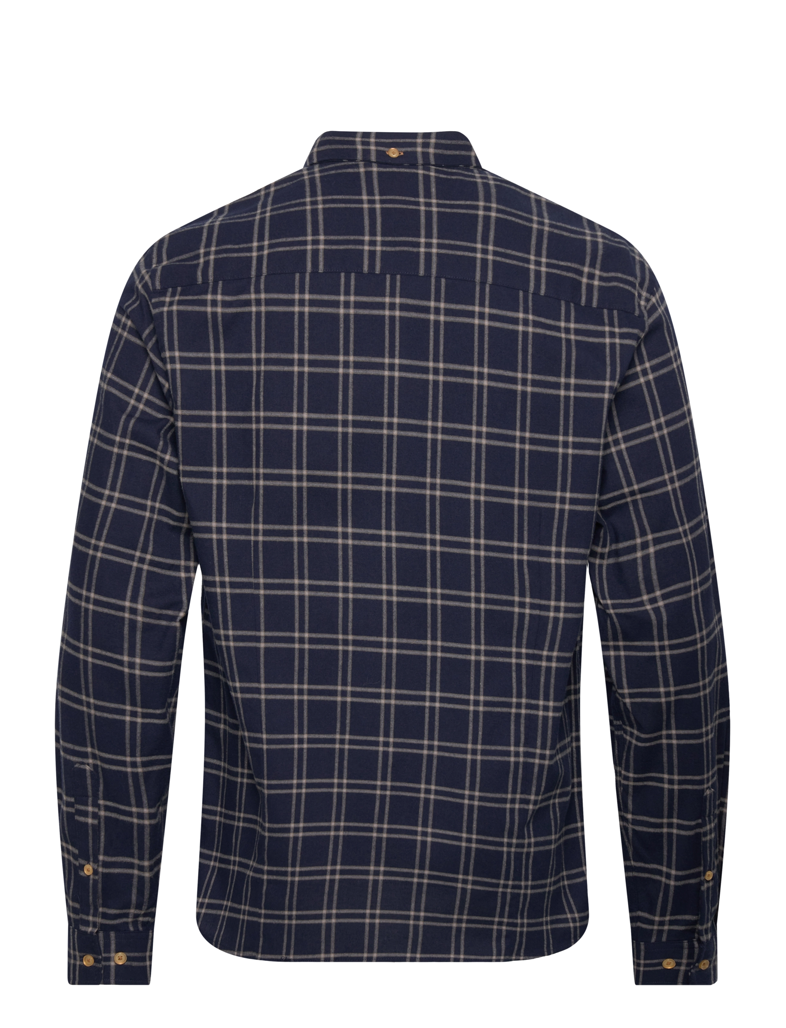 Mos Mosh Gallery - MMGMarco Brush Shirt - navy check - 1