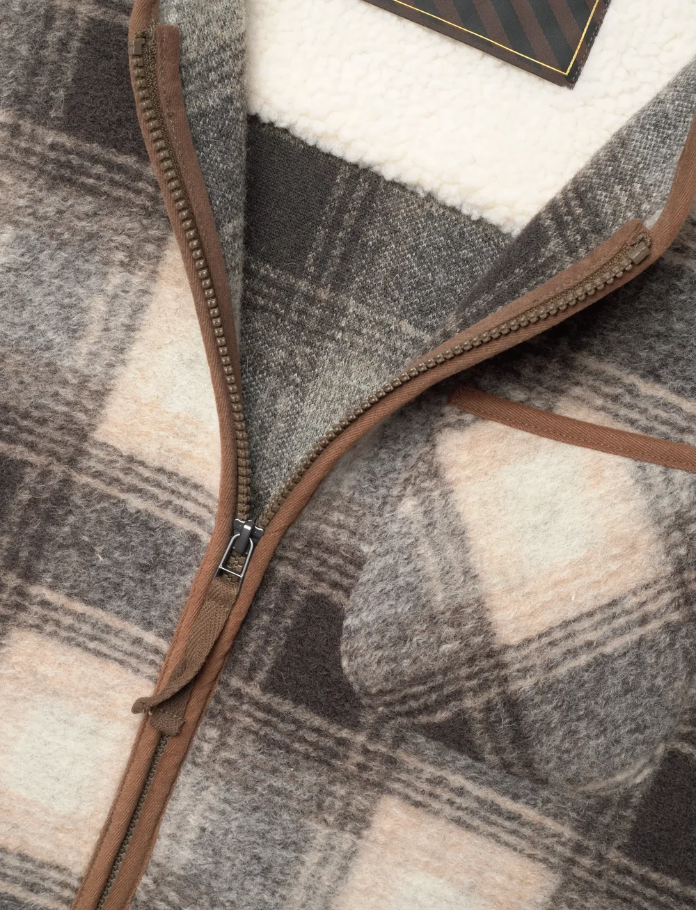 Mos Mosh Gallery - MMGTomasso Vest - westen - warm camel check - 2